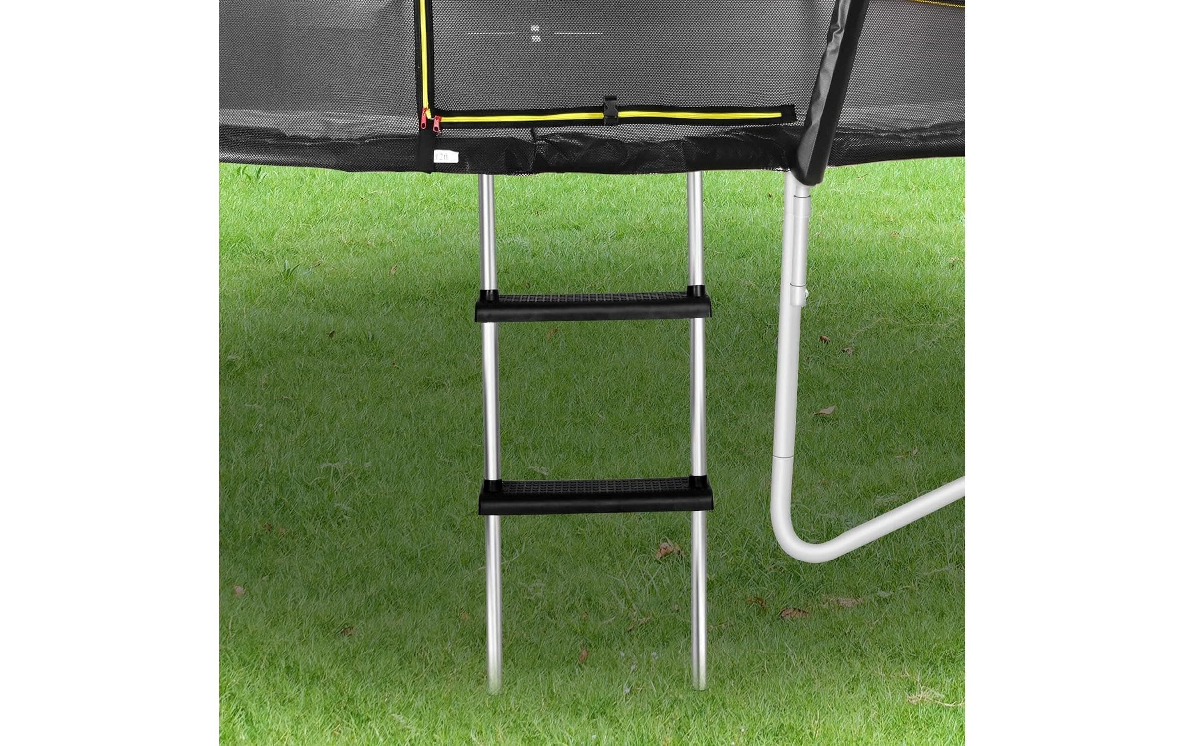 KOOR Gartentrampolin »mit Leiter Ø 244 cm«, Ø 244 cm
