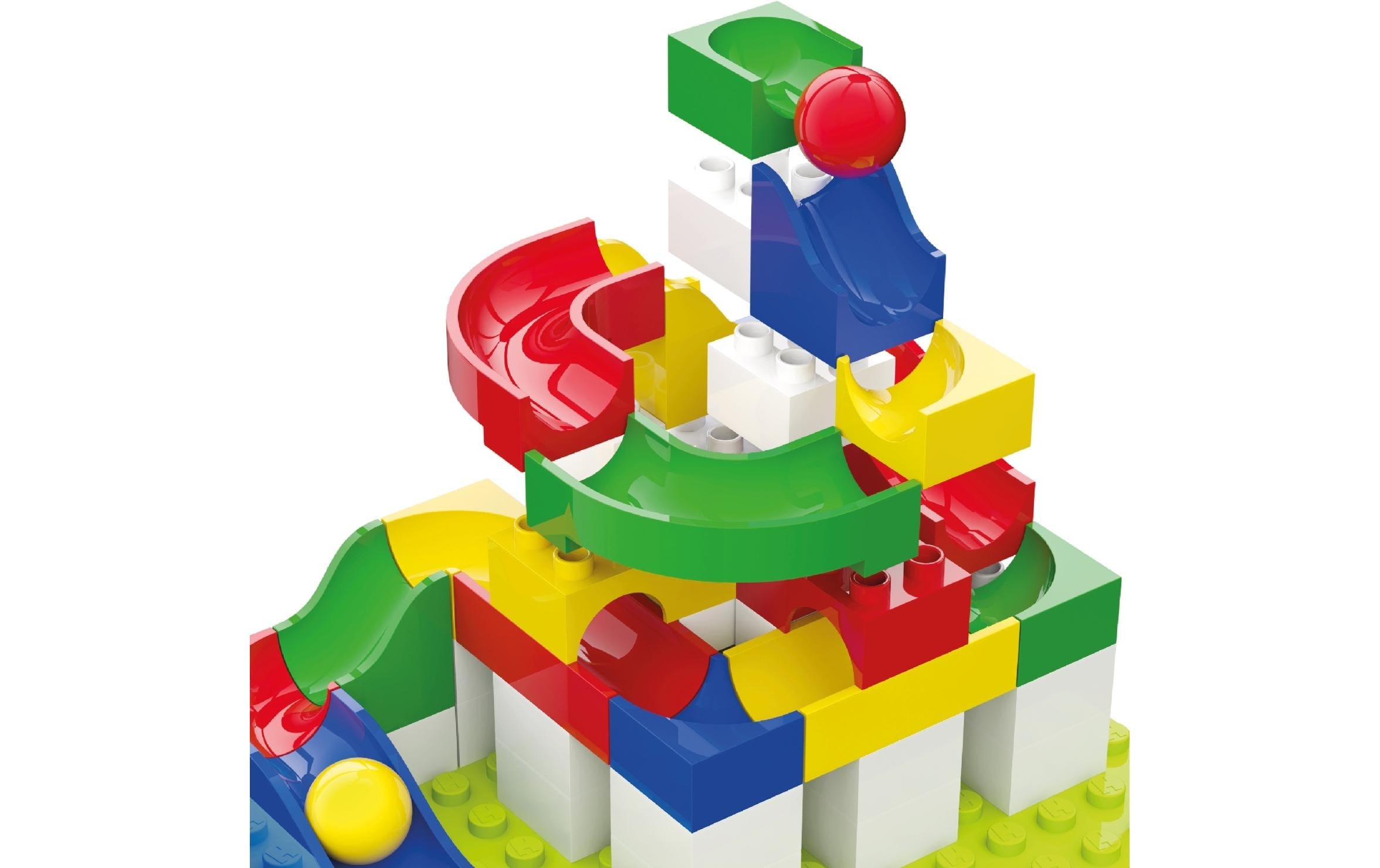 HUBELINO Kugelbahn »Mini 45 Teile«, (45 tlg.)