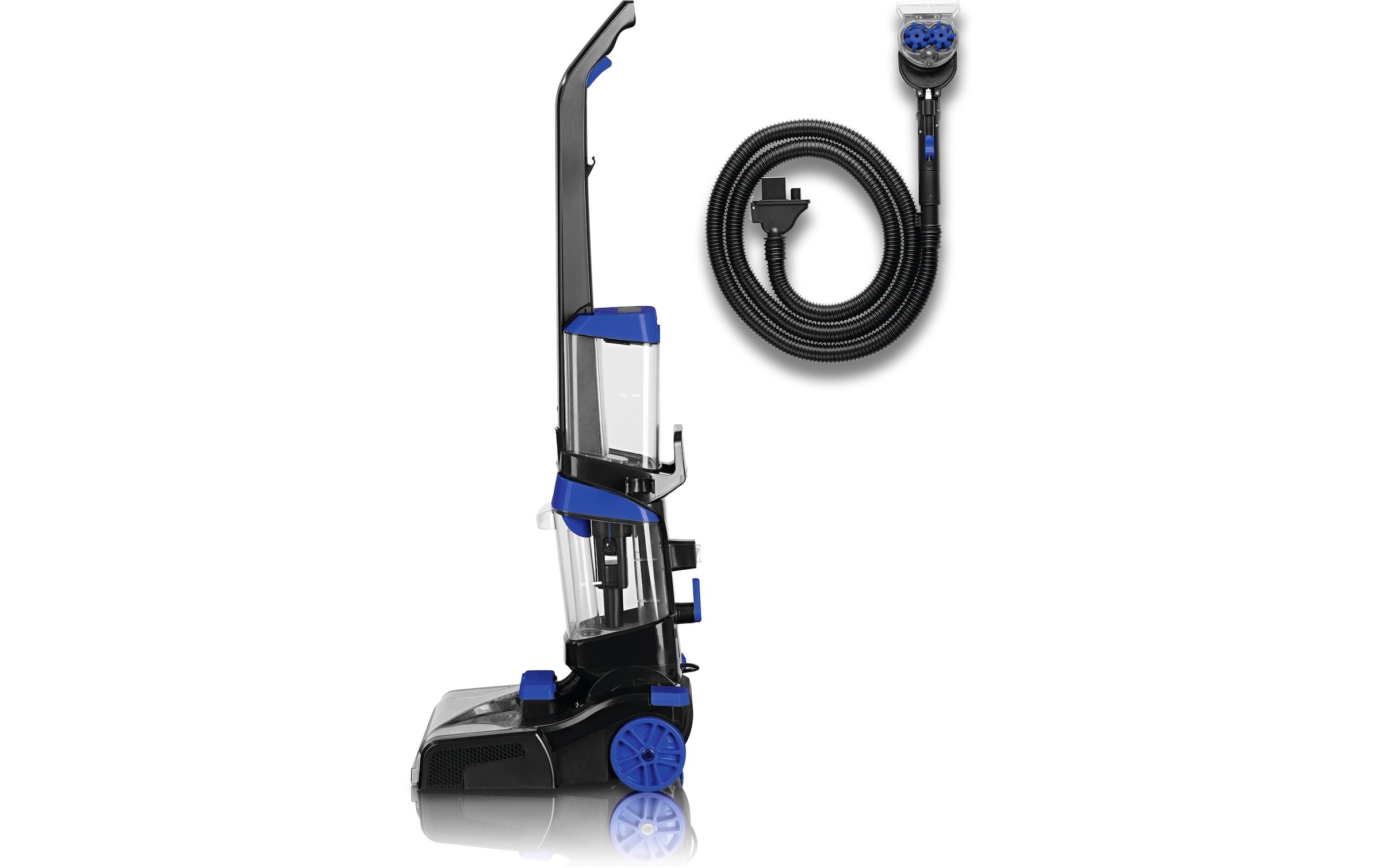 CLEANmaxx Teppichreinigungsgerät »Professional 800 W, Schwarz/Blau«