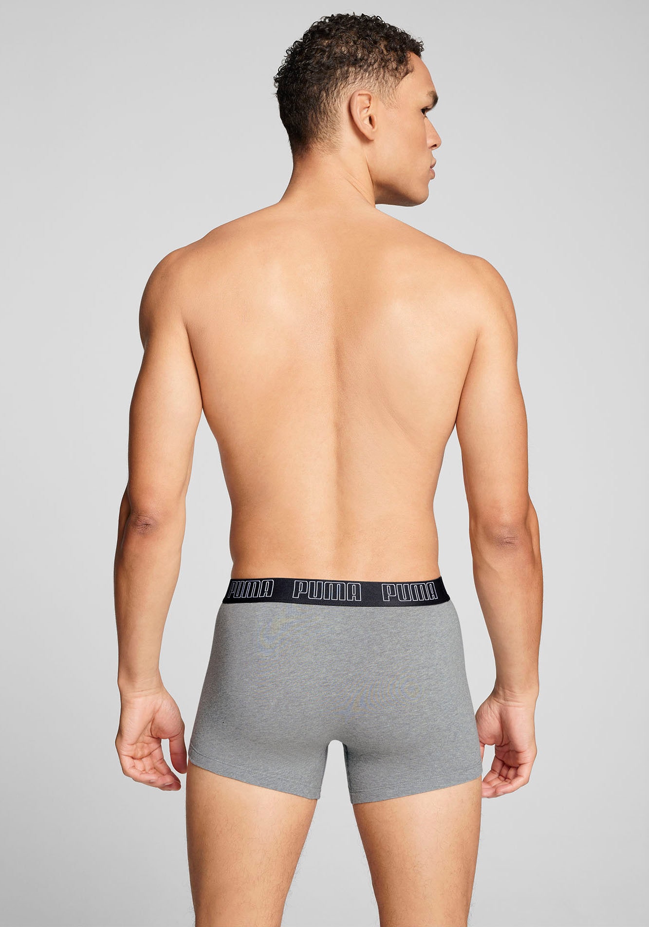 PUMA Boxer »Everyday Hipster« Packung, 2er-Pack,  ohne Eingriff, Logobund