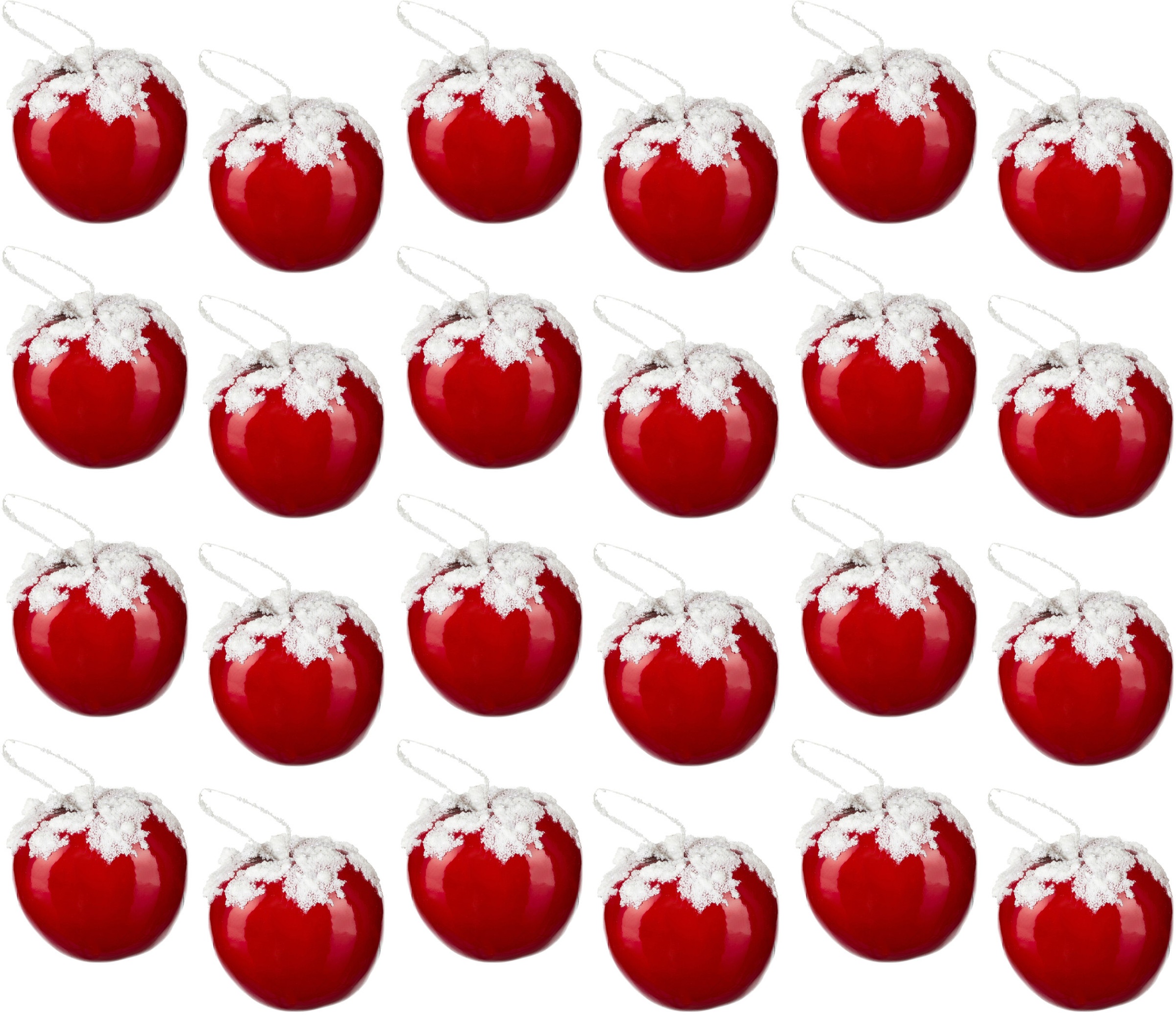 Image of Creativ deco Dekohänger, (24 St.), mit Deko-Schnee bei Ackermann Versand Schweiz
