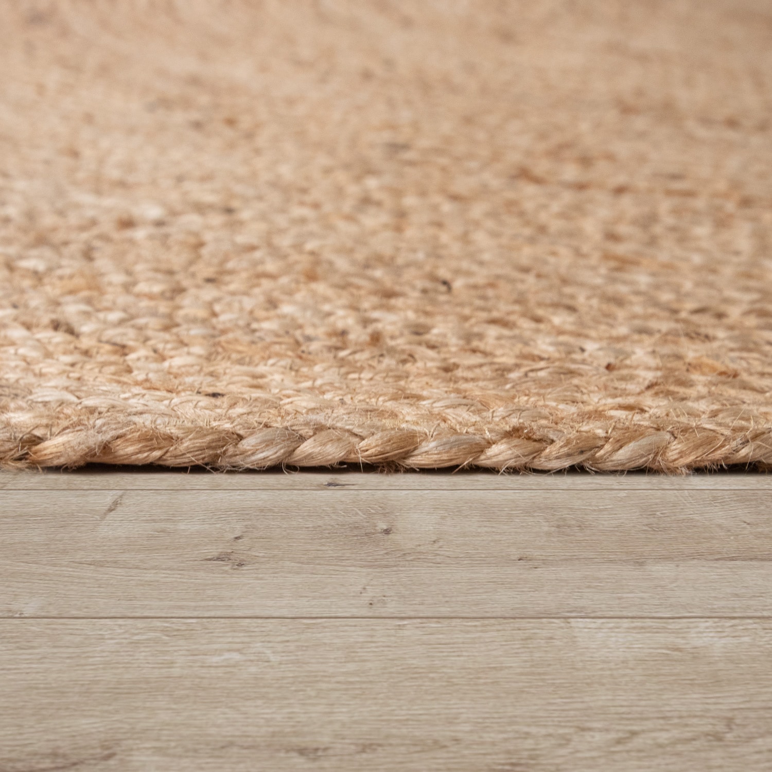 Paco Home Teppich »Skive 687«, rechteckig, 13 mm Höhe, handgeflochten, Kreis Muster, Naturfaser, auch als Läufer