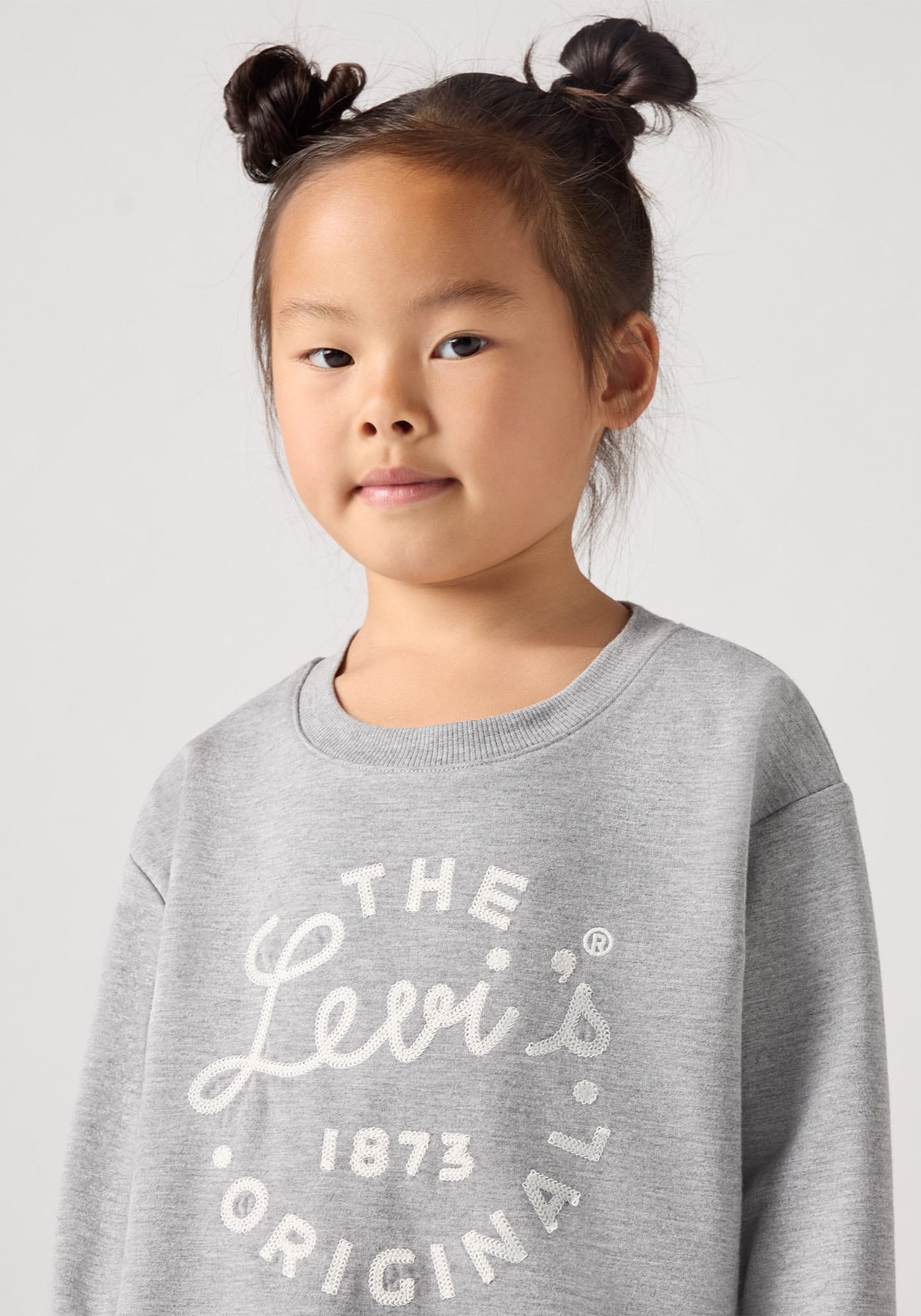 Levi's® Kids Langarmshirt »LVG WESTERN BUBBLE LS TEE«, mit Ballonsaum for GIRLS