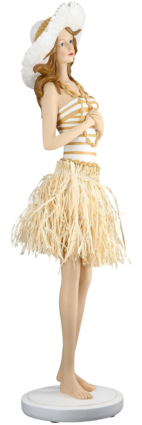 GILDE Dekofigur »Figur Frau Suzanne creme; weiss«