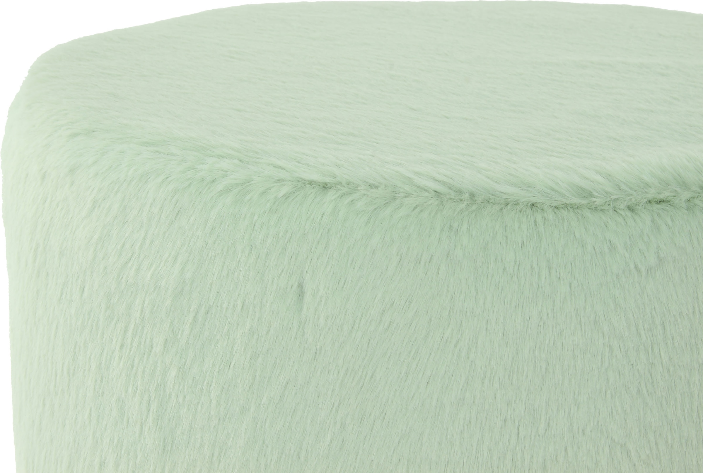 Kayoom Polsterhocker »Hocker Nona 125, Polster- und Sitzhocker, stillvoll und flauschig«, (1 St.), komfortabel, vielseitig einsetzbar, supersofte Haptik