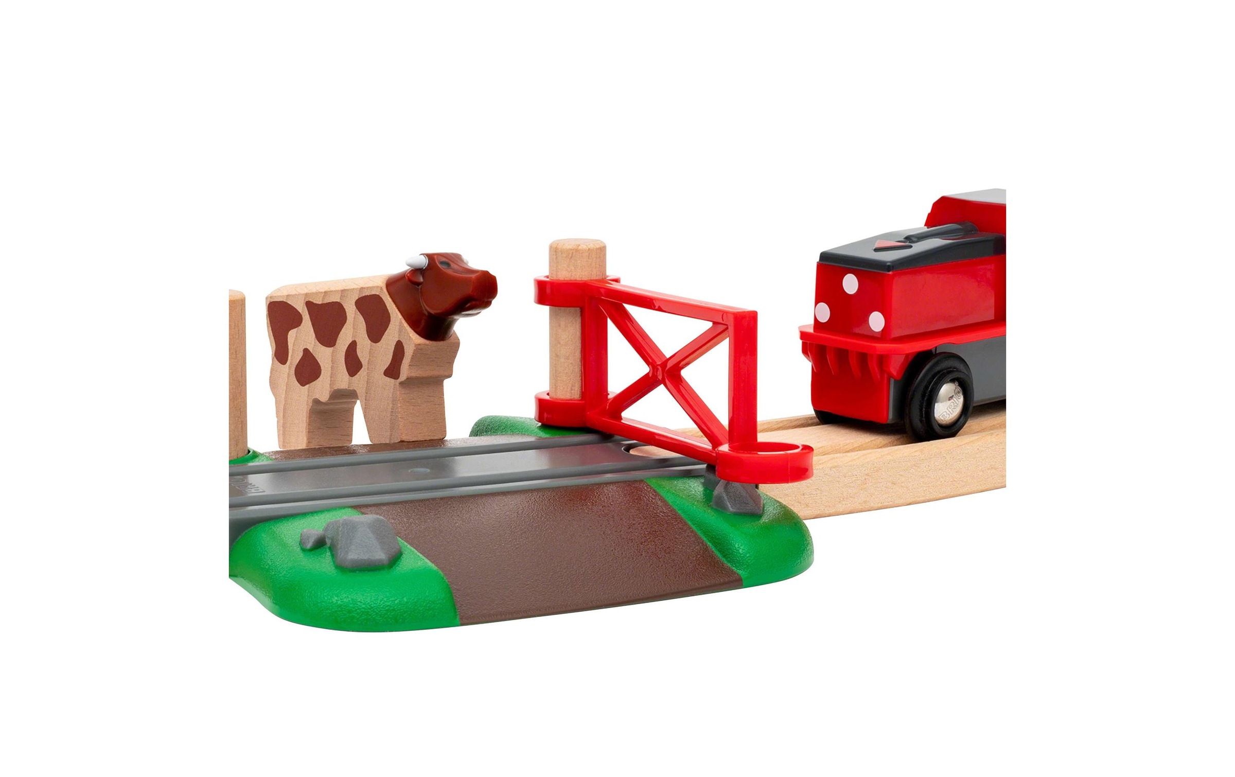 BRIO® Spielzeug-Eisenbahn »Grosses Bauernhof-Set«