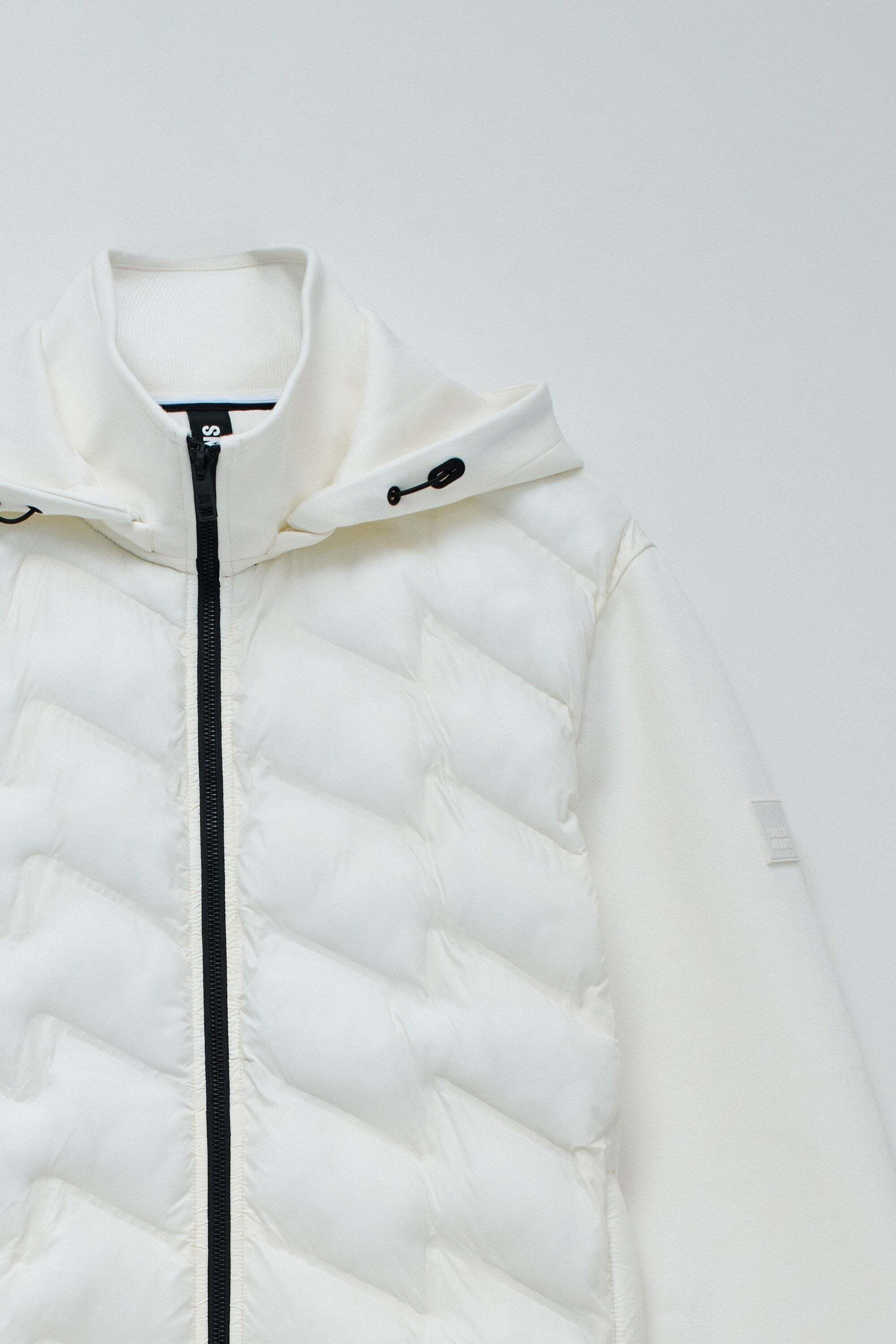 Salsa Steppjacke »Salsa Jeans Steppjacke Zip-Thru Padded Jumper Hoodie«