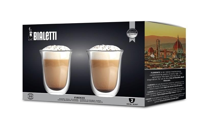 BIALETTI Latte-Macchiato-Glas »Bialetti Latte Macchiato«, (2 tlg.)