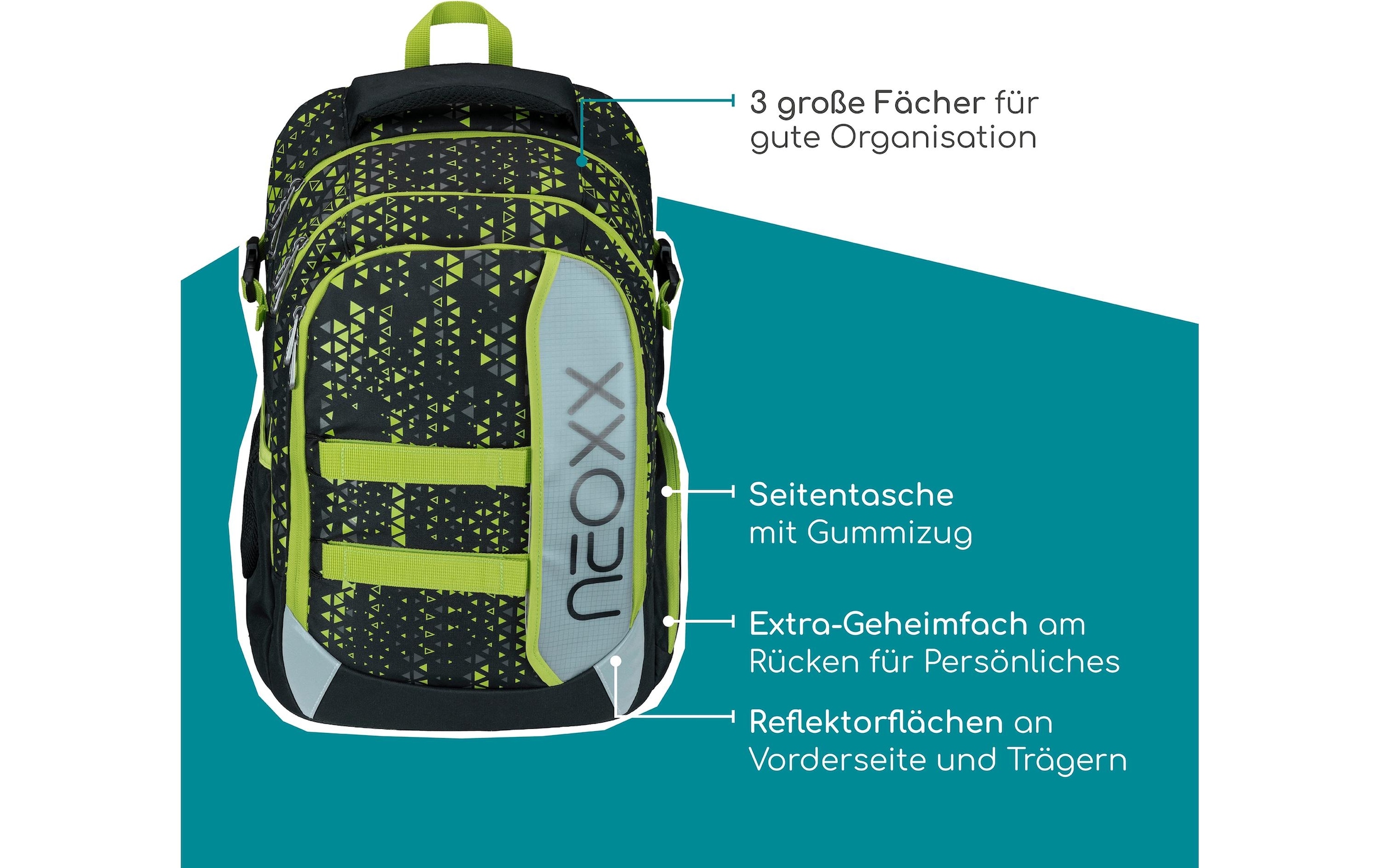 neoxx Kinderrucksack »Active Pro«