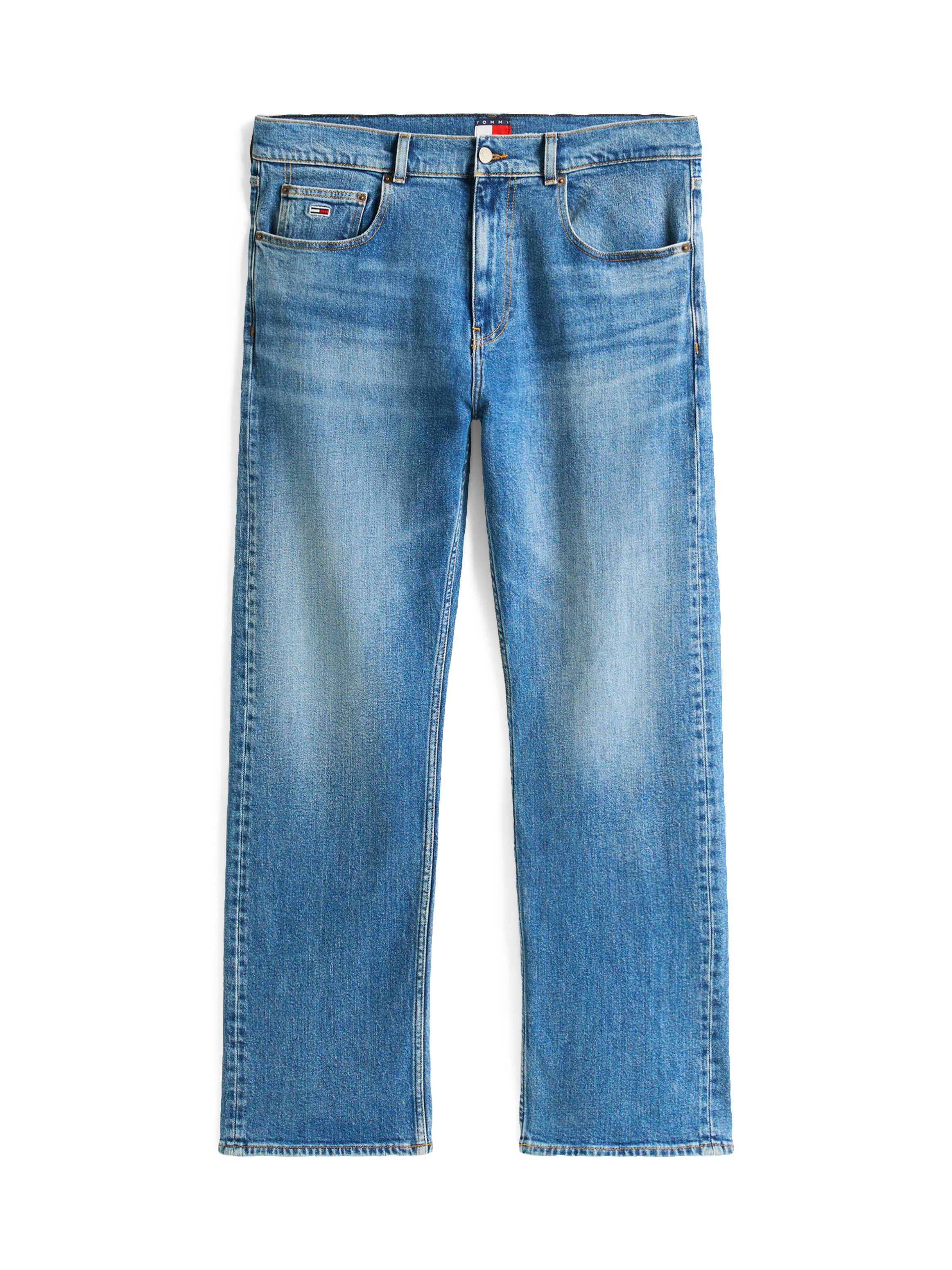 Tommy Jeans Regular-fit-Jeans »Otis Regular Straight«, Mit Gürtelschlaufen