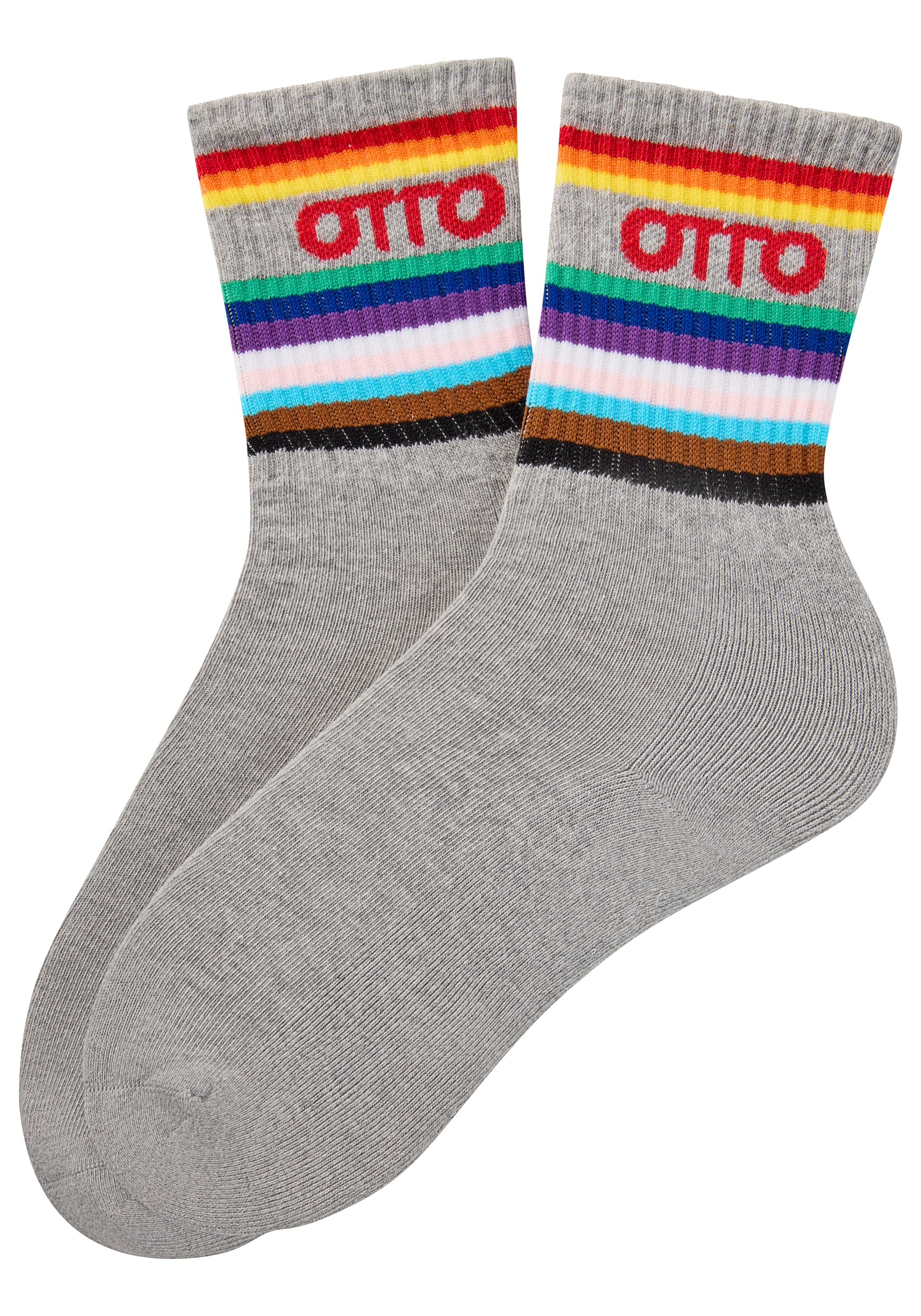 Capelli New York Socken Limited Edition Pride-Socken mit OTTO-Logo, hochwertige softe Qualität