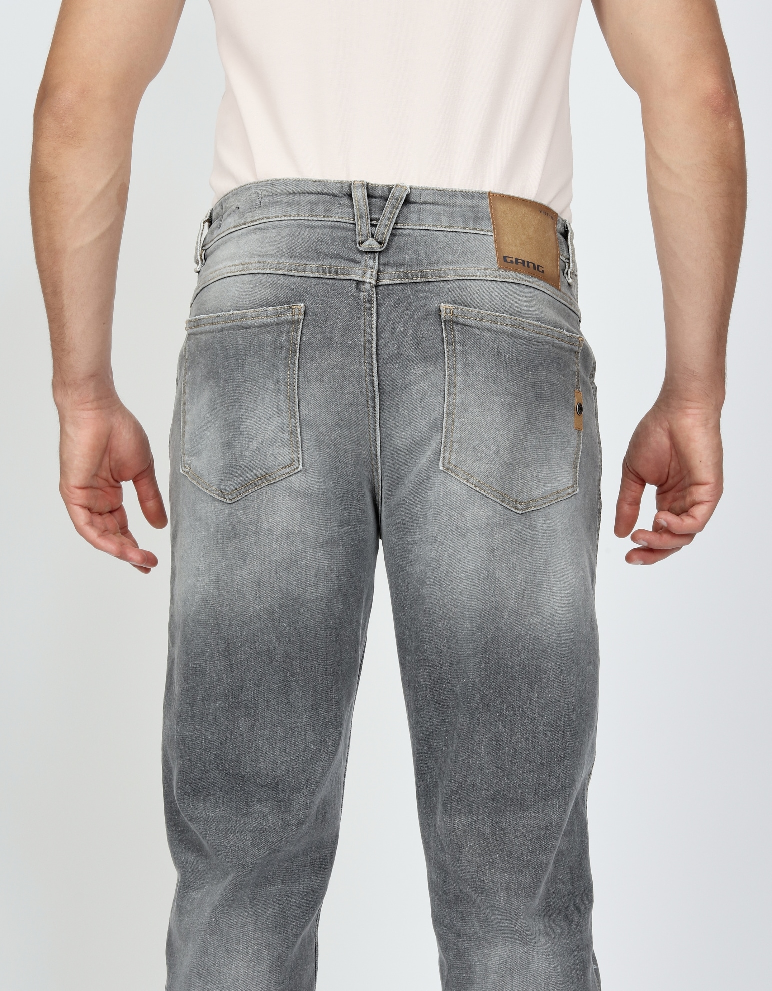 GANG Stretch-Jeans »94MARCO«, im relaxten 5-Pocket Style mit doppelter Gürtelschlaufe