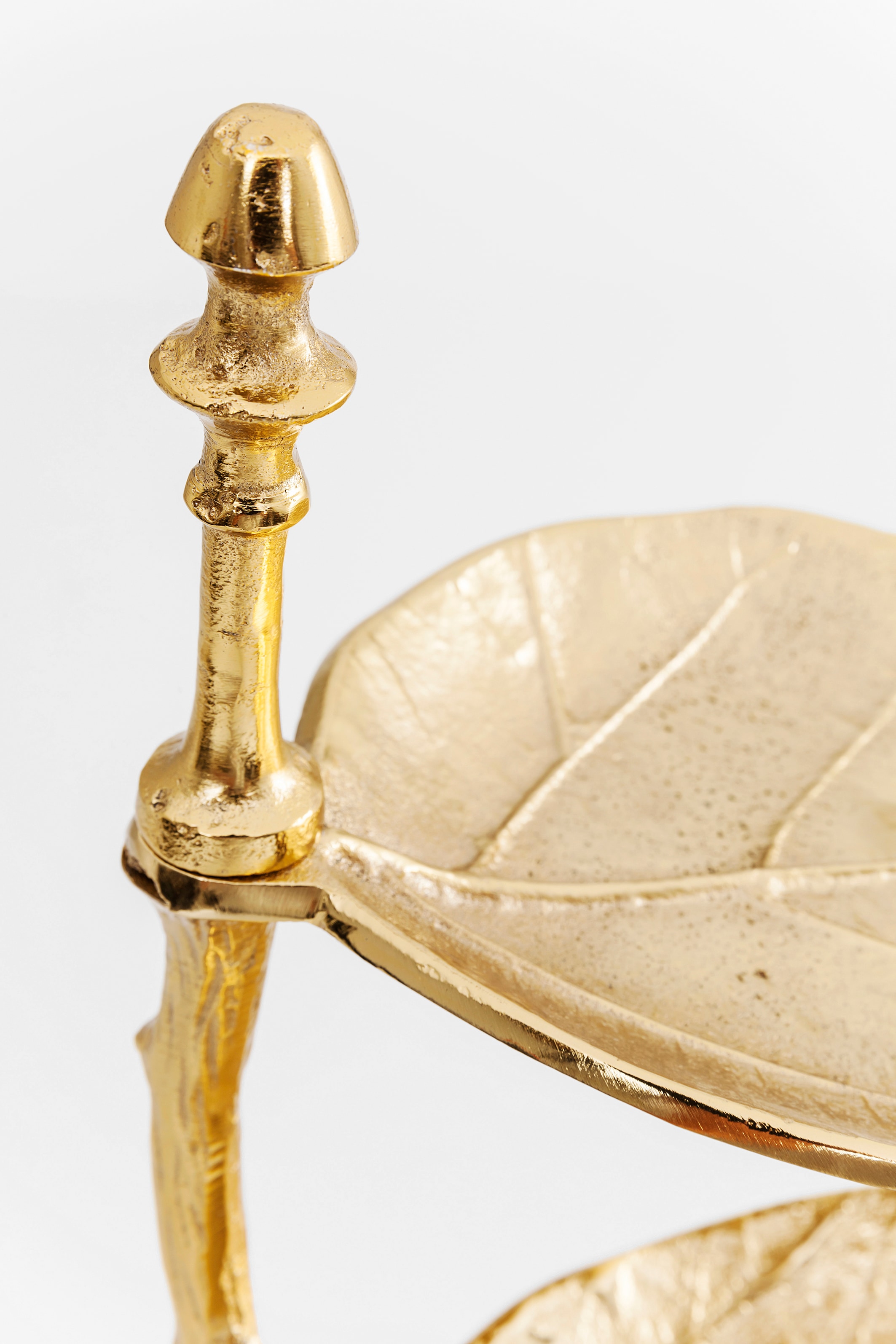 Kare Design Etagere »Deko Etagere Leaf Gold«