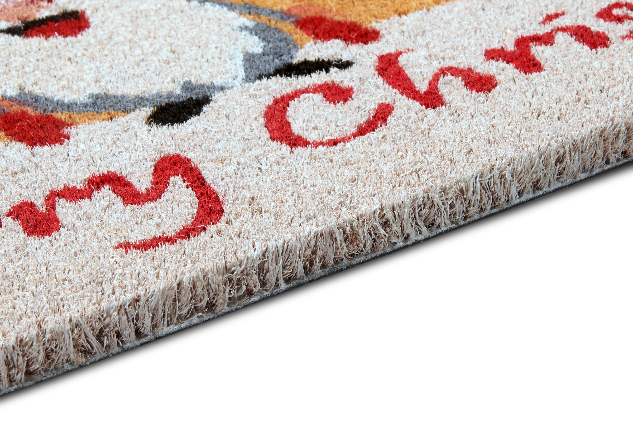 HANSE Home Fussmatte »Kokos Gnomes Merry Christmas, Türmatte«, rechteckig, 15 mm Höhe, Schmutzfangmatte, Rutschfest, Outdoor, Weihnachten, Kokosmatte, Zwerg