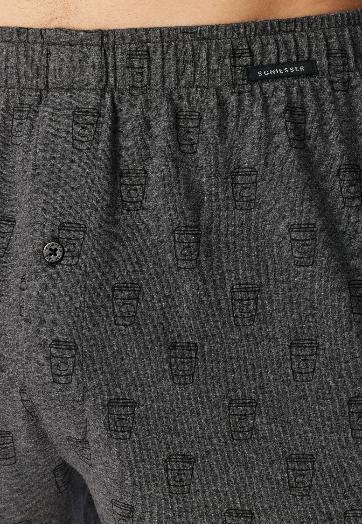 Schiesser Boxer ample »Boxershorts Multipack« patte de boutonnage fonctionnelle et bouton visible