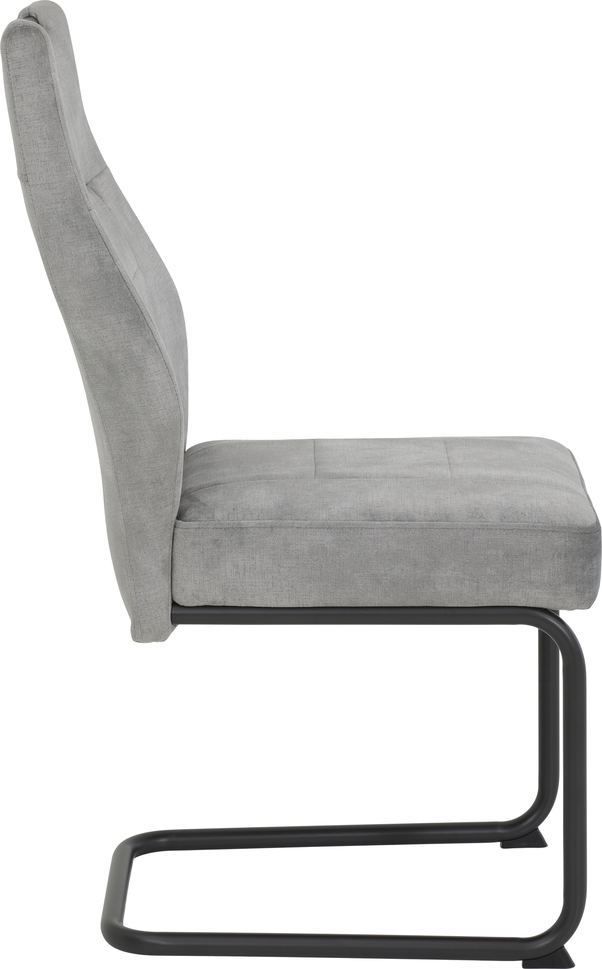 HELA Ensemble de salle à manger »EMS Tisch 140-180x90 cm ausziehbar, Esstisch inkl. 4 Stühle« Ensemble, ensemble 5 pièces, table à manger plus 4 chaises, 5 cuis tlg. Table extensible Freischwinger, chaise avec ressorts, best-seller