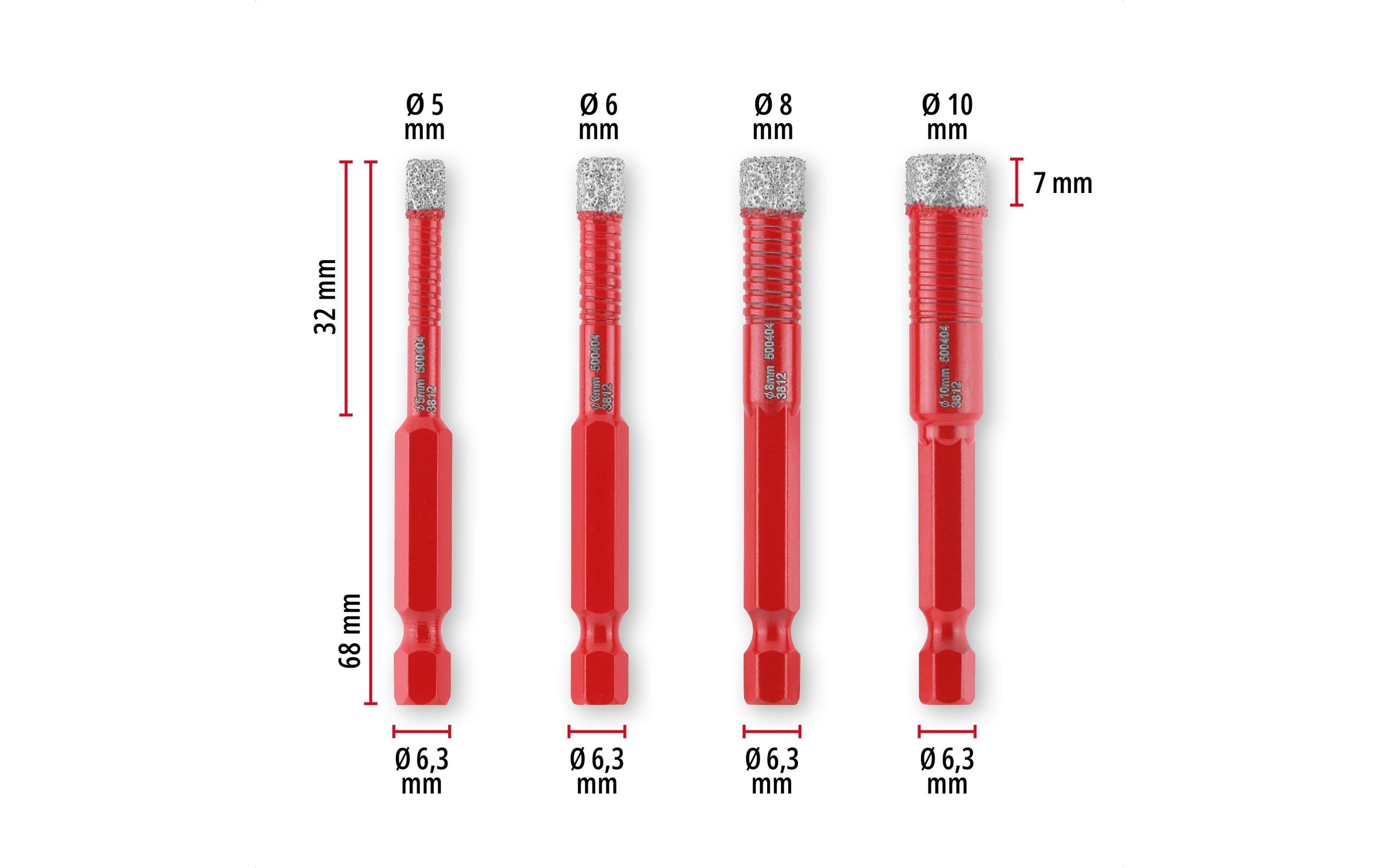 Einhell Disque diamant »4tlg LS« Set, 