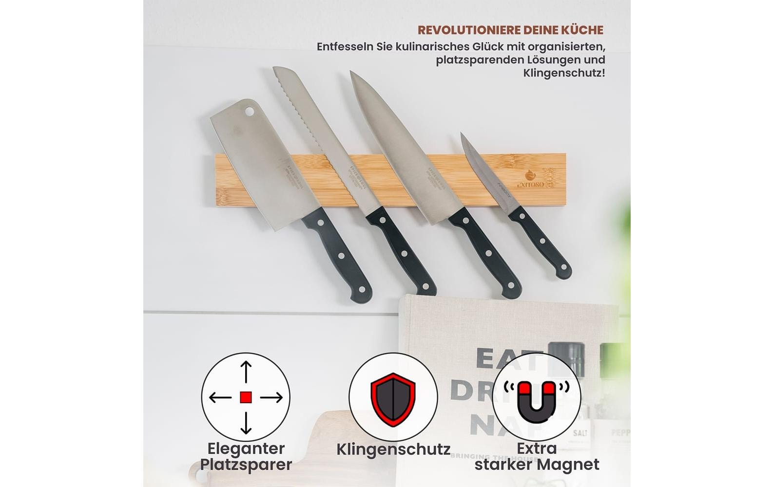 Messerleiste »Exitoso für Messer 40 cm«