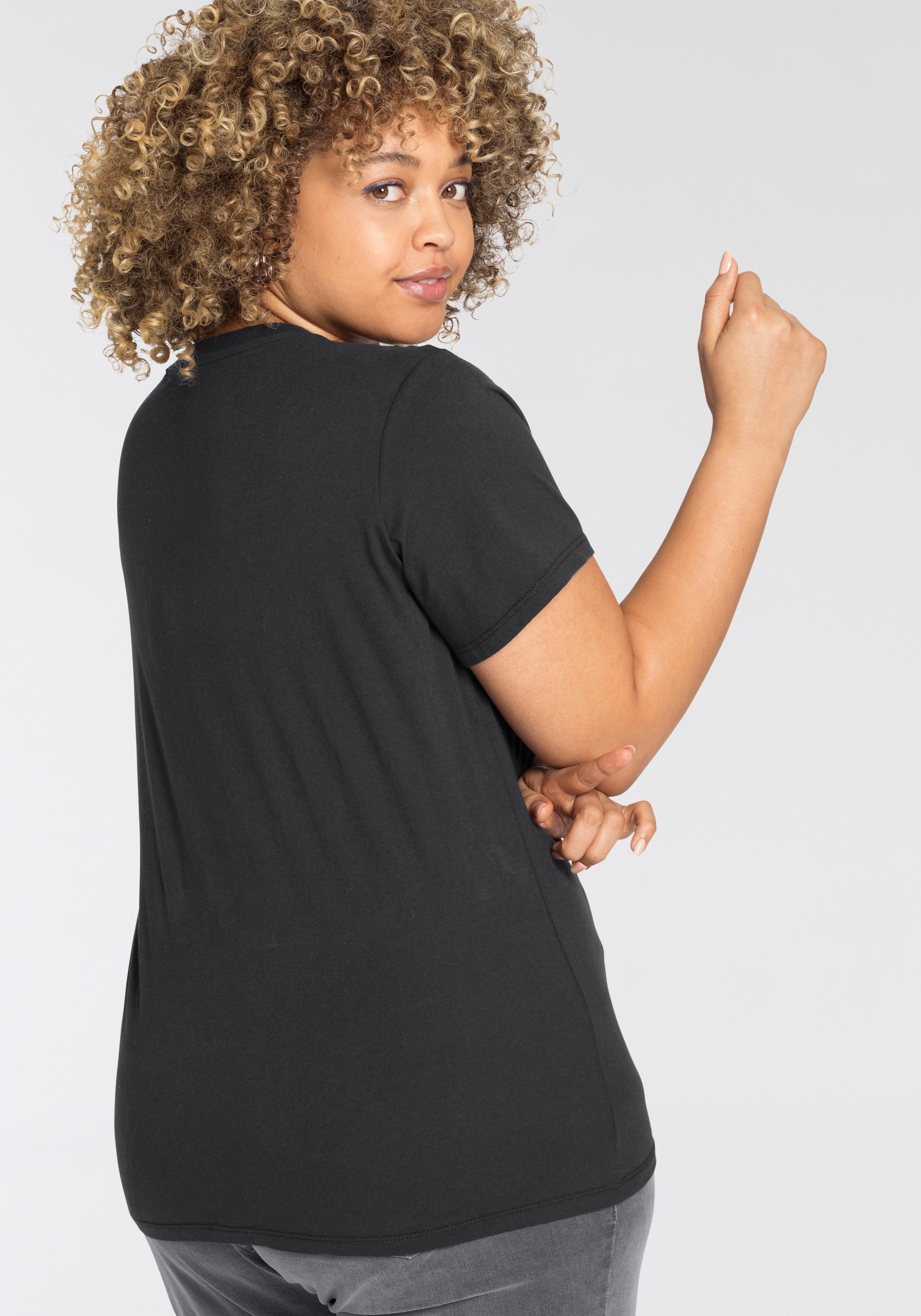 Levi's® Plus Kurzarmshirt »PL PERFECT TEE«