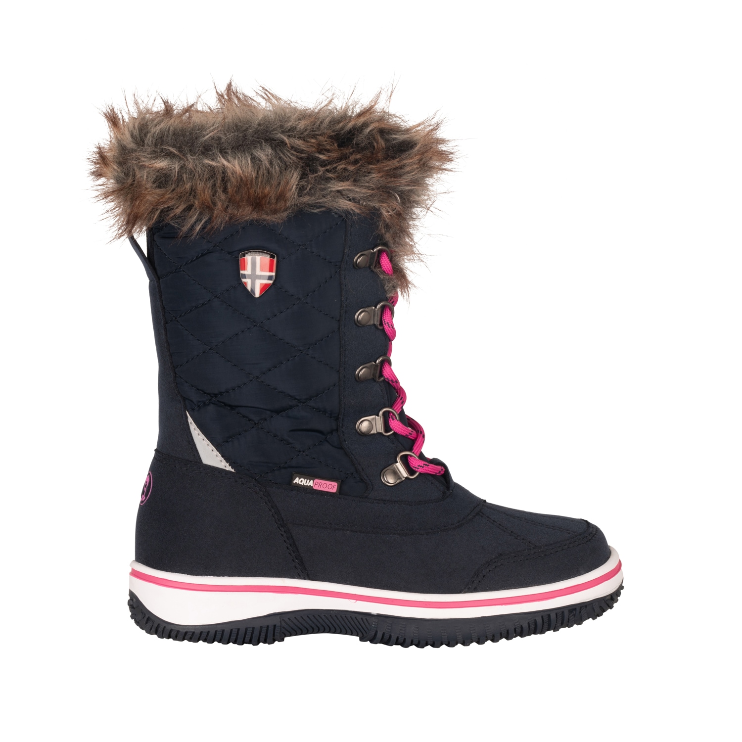 TROLLKIDS Bottes d'hiver »GIRLS HOLMENKOLLEN SNOW BOOTS XT«  chaussures d’hiver, bottes d’hiver, bottes neige, imperméables, réfléchissantes