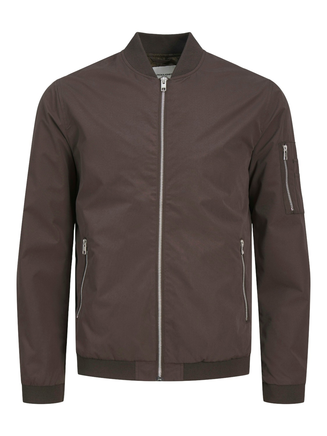 Jack & Jones Blouson »JJERUSH BOMBER NOOS«, ohne Kapuze, mit Reissverschlusstaschen
