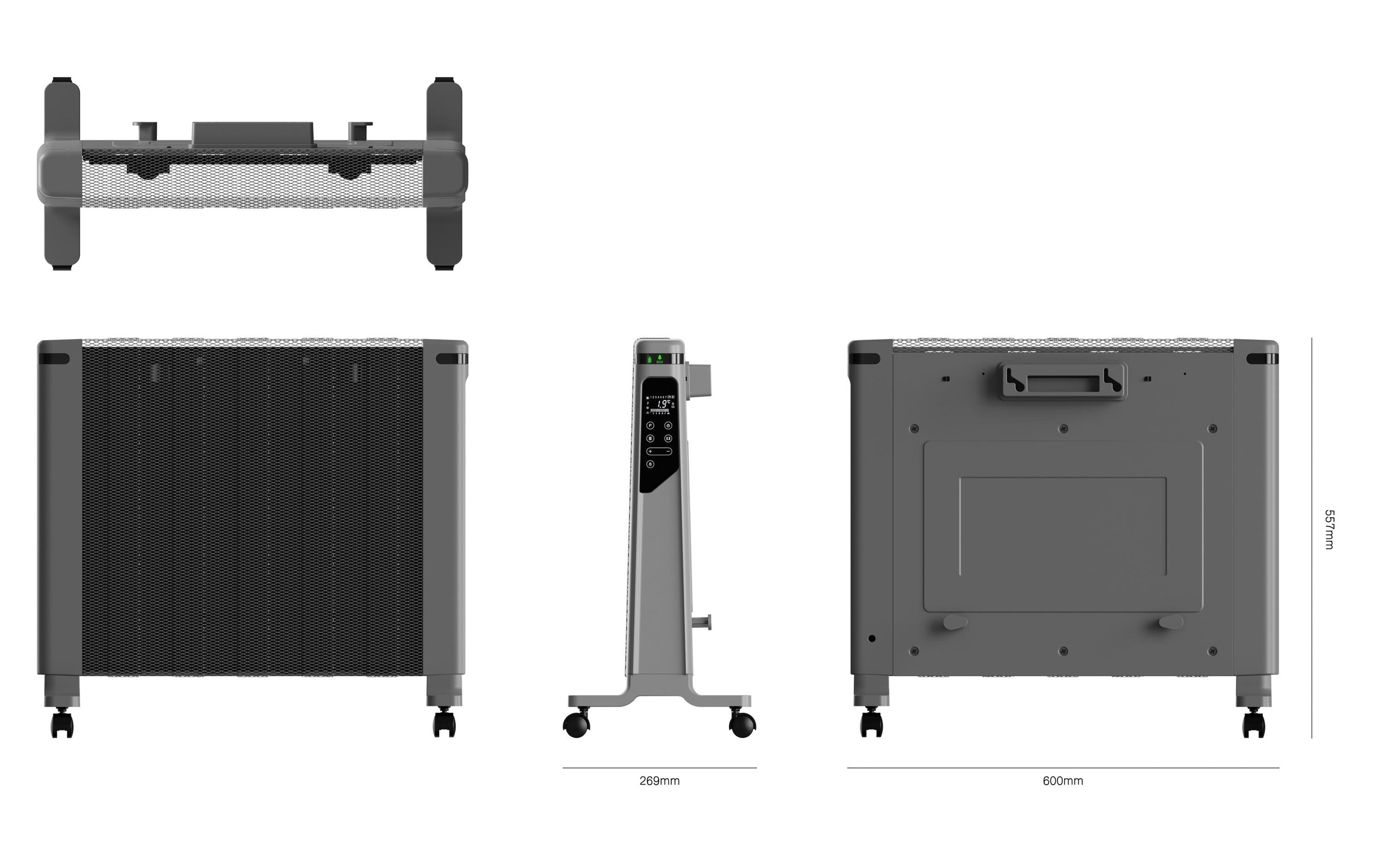 Image of Sonnenkönig Keramikheizlüfter "Maximo 10 1000 W"