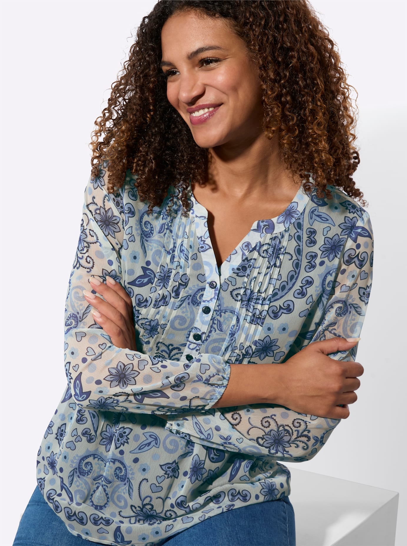 creation L Blouse à enfiler