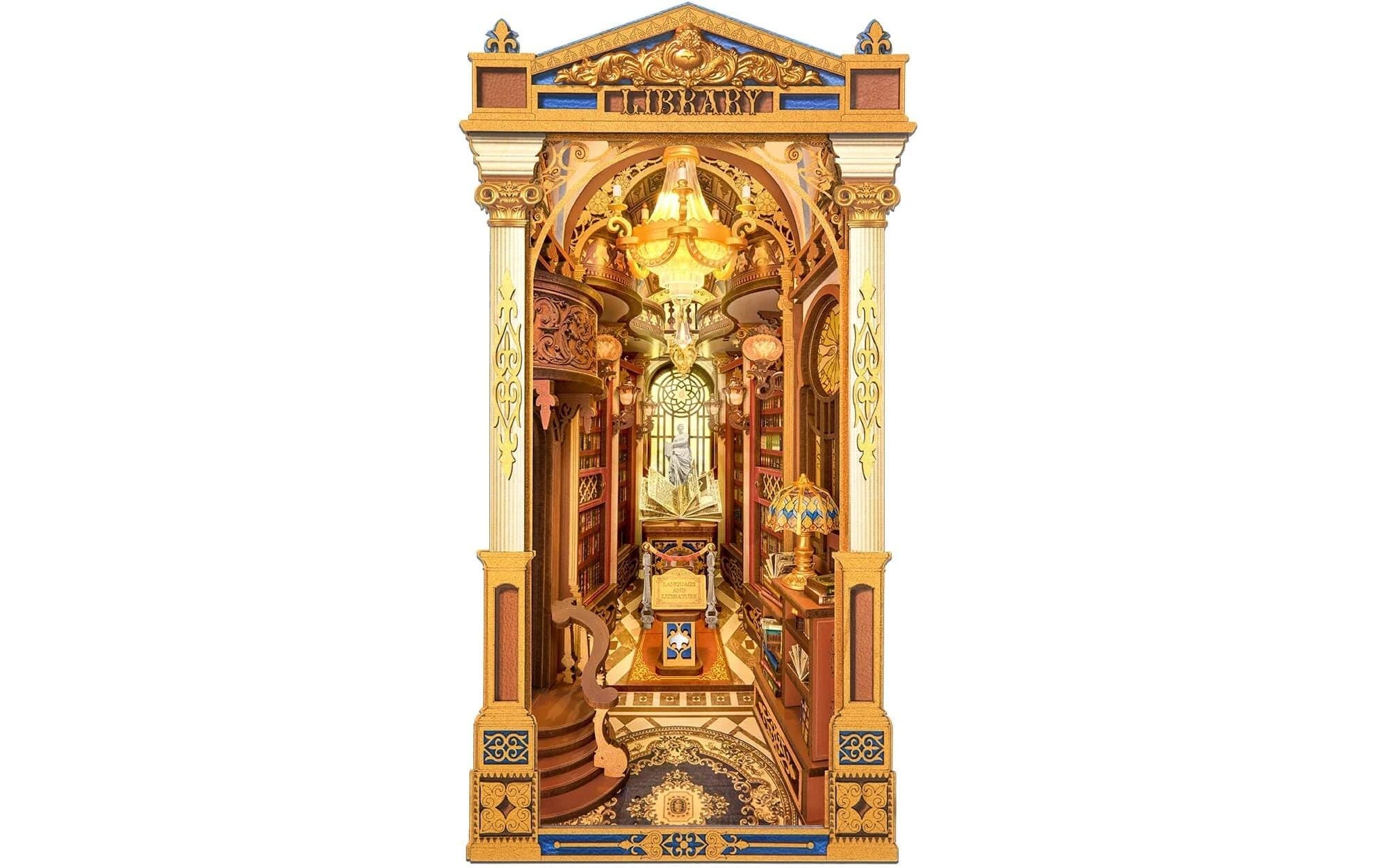   Modellbausatz »Rolife Library of Wonders Holzbausatz Sperrholz 258 Teile« 258 Stk. tlg.