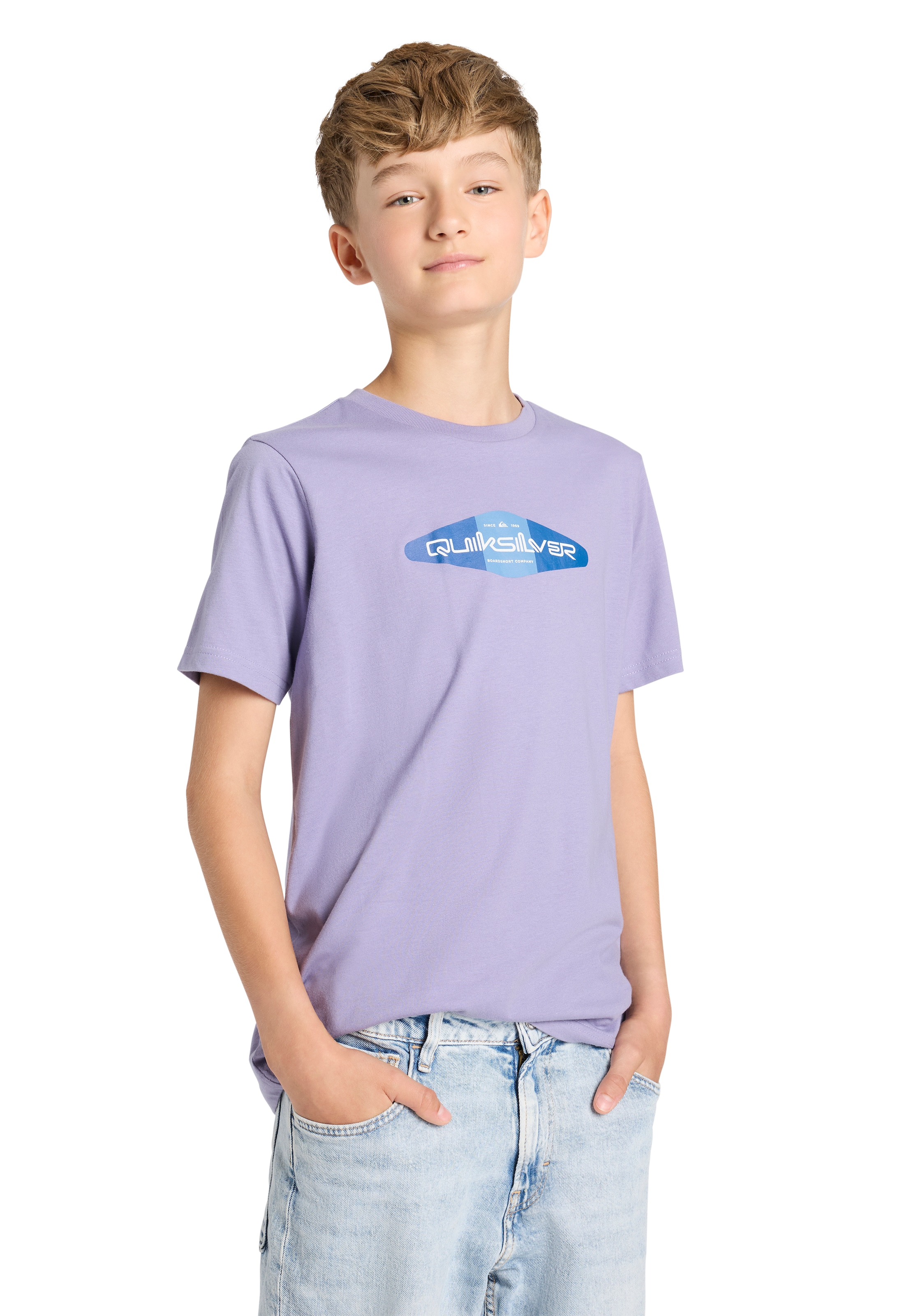 Quiksilver T-shirt »PALM SHADE PACK YOUTH« 2 pièces für Kinder und Jugendliche, sportlicher Stil, Kurzarmdesign