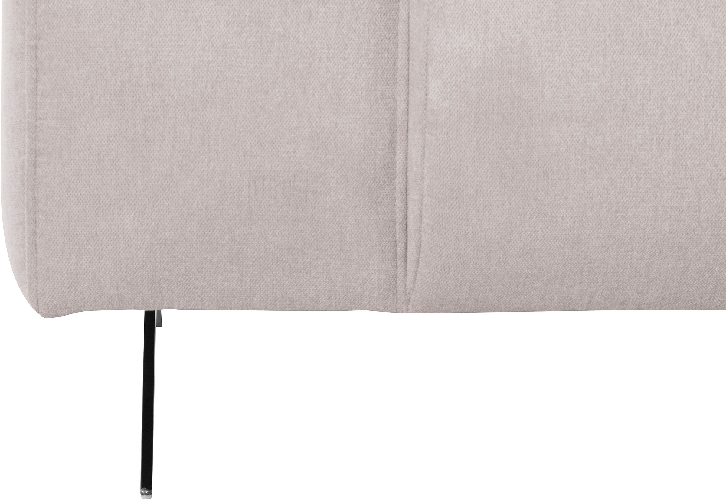 DOMO collection 2-Sitzer »Trento, mit Kufenfuss oder Einzelfuss«, wahlweise mit Kopfteilverstellung und in zwei Grössen erhältlich