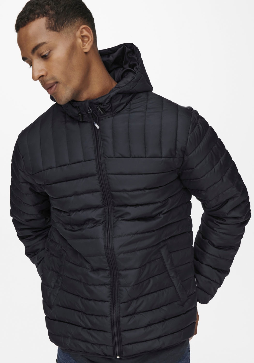 Image of ONLY & SONS Steppjacke »PAUL QUILTED HOOD JACKET« bei Ackermann Versand Schweiz