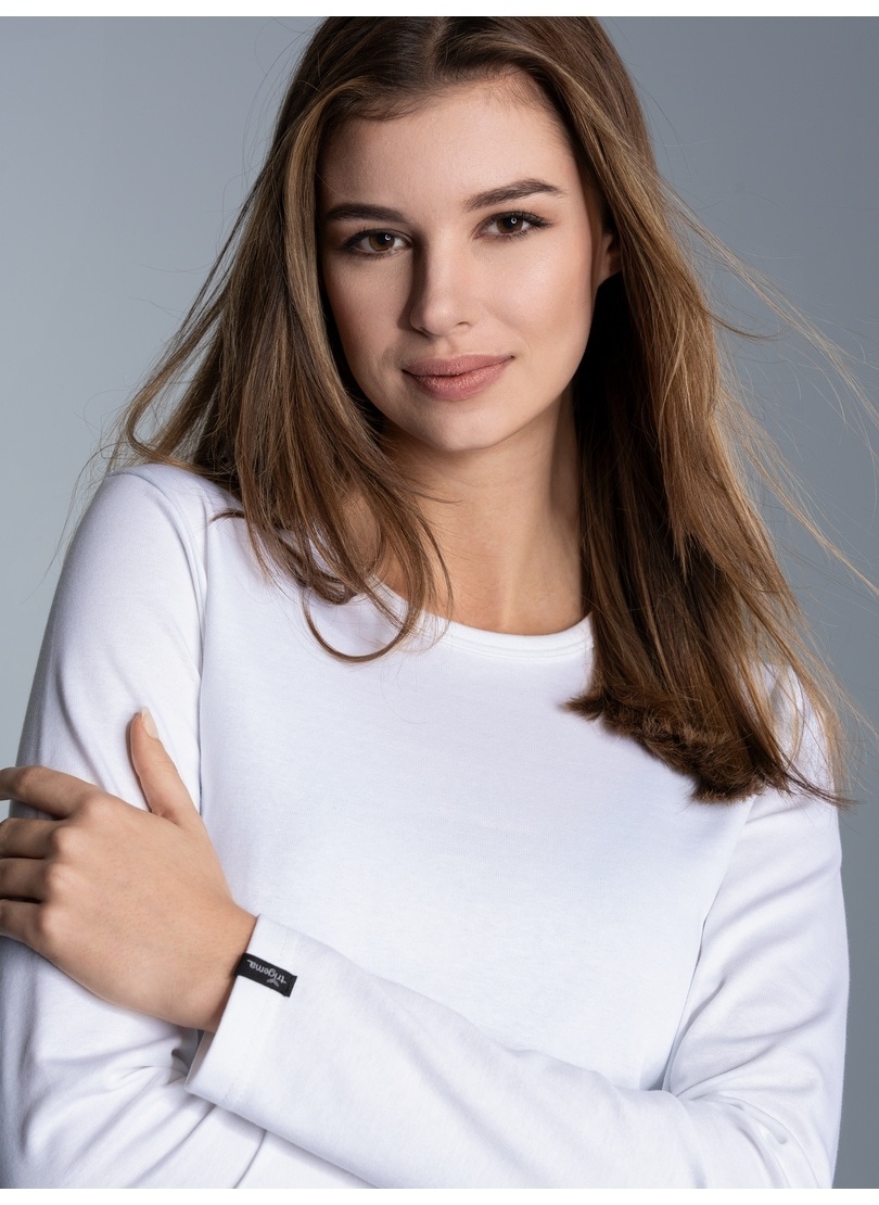 Trigema T-shirt à manches longues »TRIGEMA Langarmshirt« 1 cuis