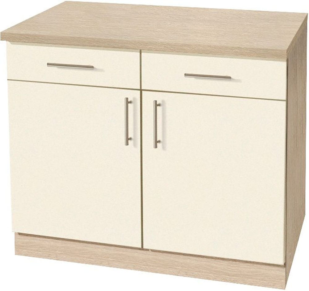 wiho Küchen Unterschrank "Kiel" 100 cm breit, in Tiefe 50 cm