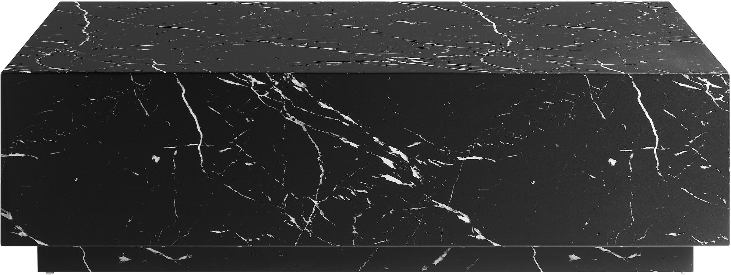 Image of SalesFever Couchtisch "Almeria Beistelltisch: Stilvoller Tisch 120/75 cm" Stilvoller, rechteckiger Tisch in edler Marmoroptik, 120x75cm
