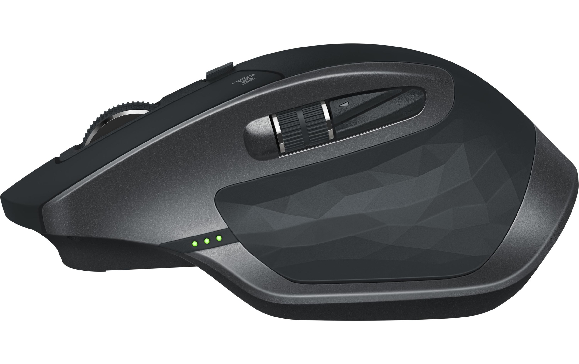 Logitech Maus »Logitech MX Master 2S graphite refresh«, kabellos