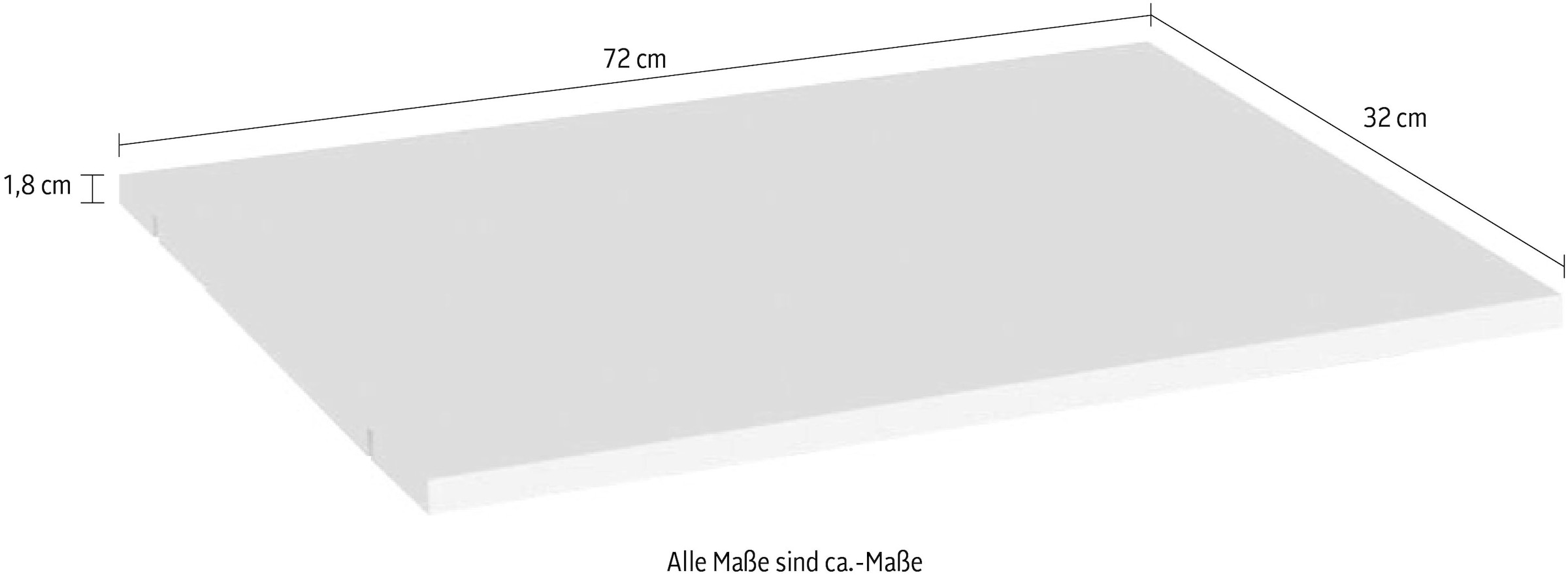GOODproduct Einlegeboden »Gala« Set, 2 Stück