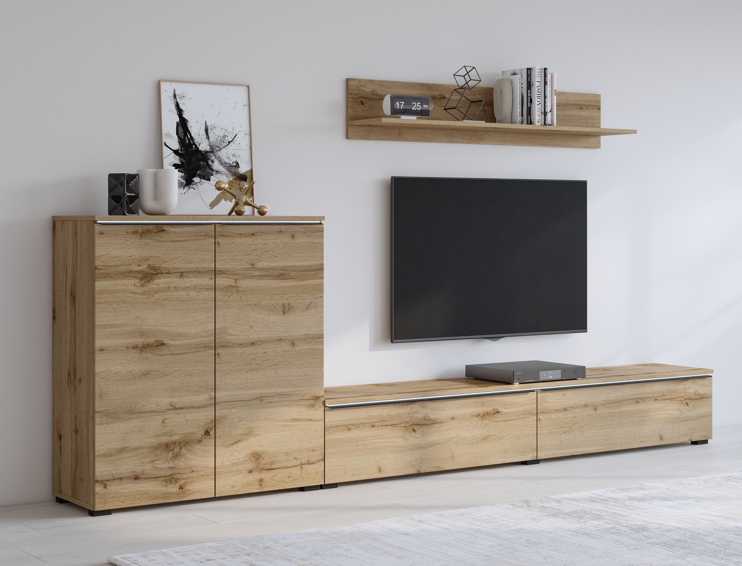 Image of GOODproduct Wohnwand "Tana, Breite 260 cm, moderne Anbauwand" 3 Stk. tlg.