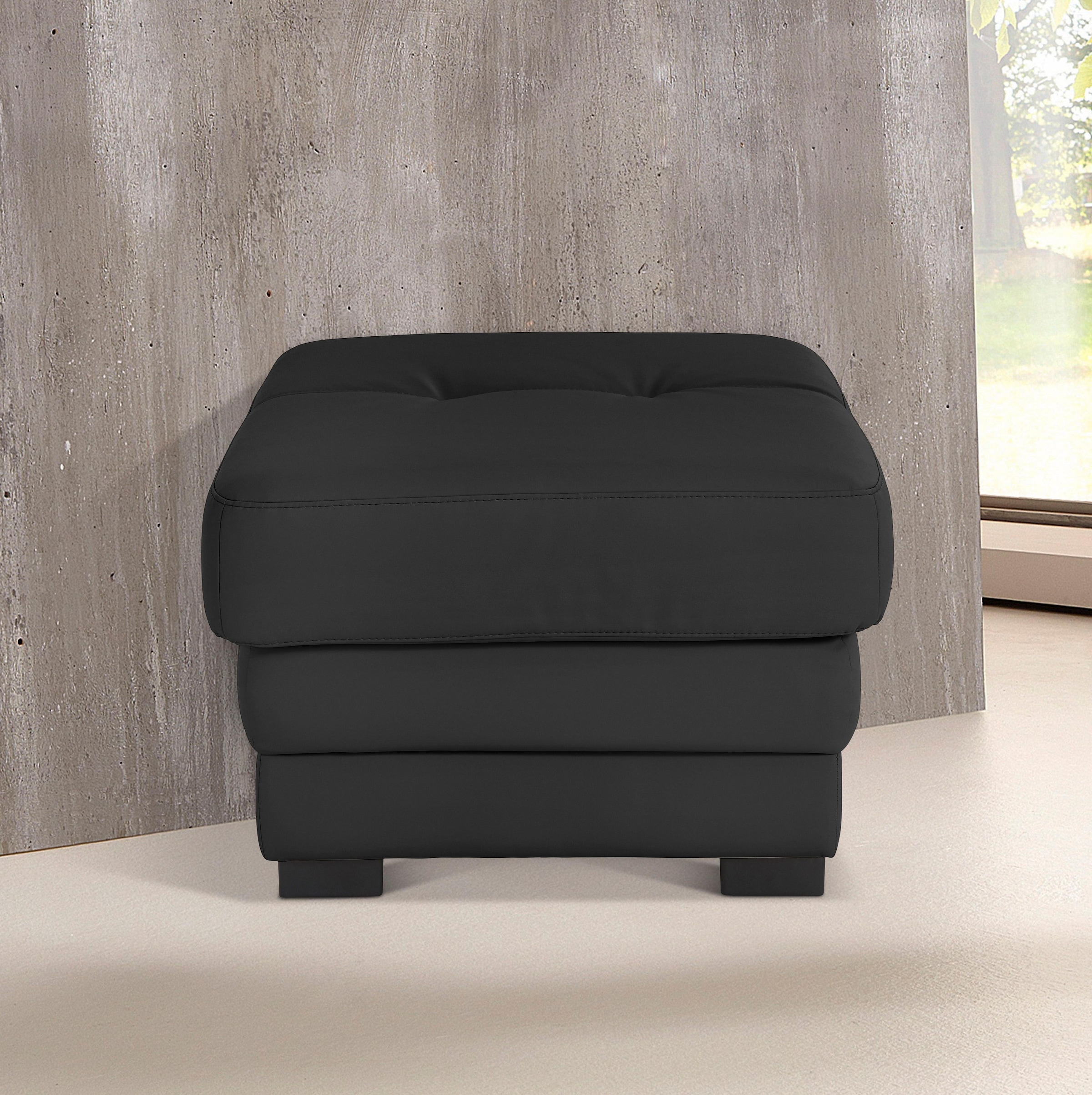 COTTA Polstergarnitur »Royale L-Form« Set,  Set bestehend aus: Ecksofa & Hocker