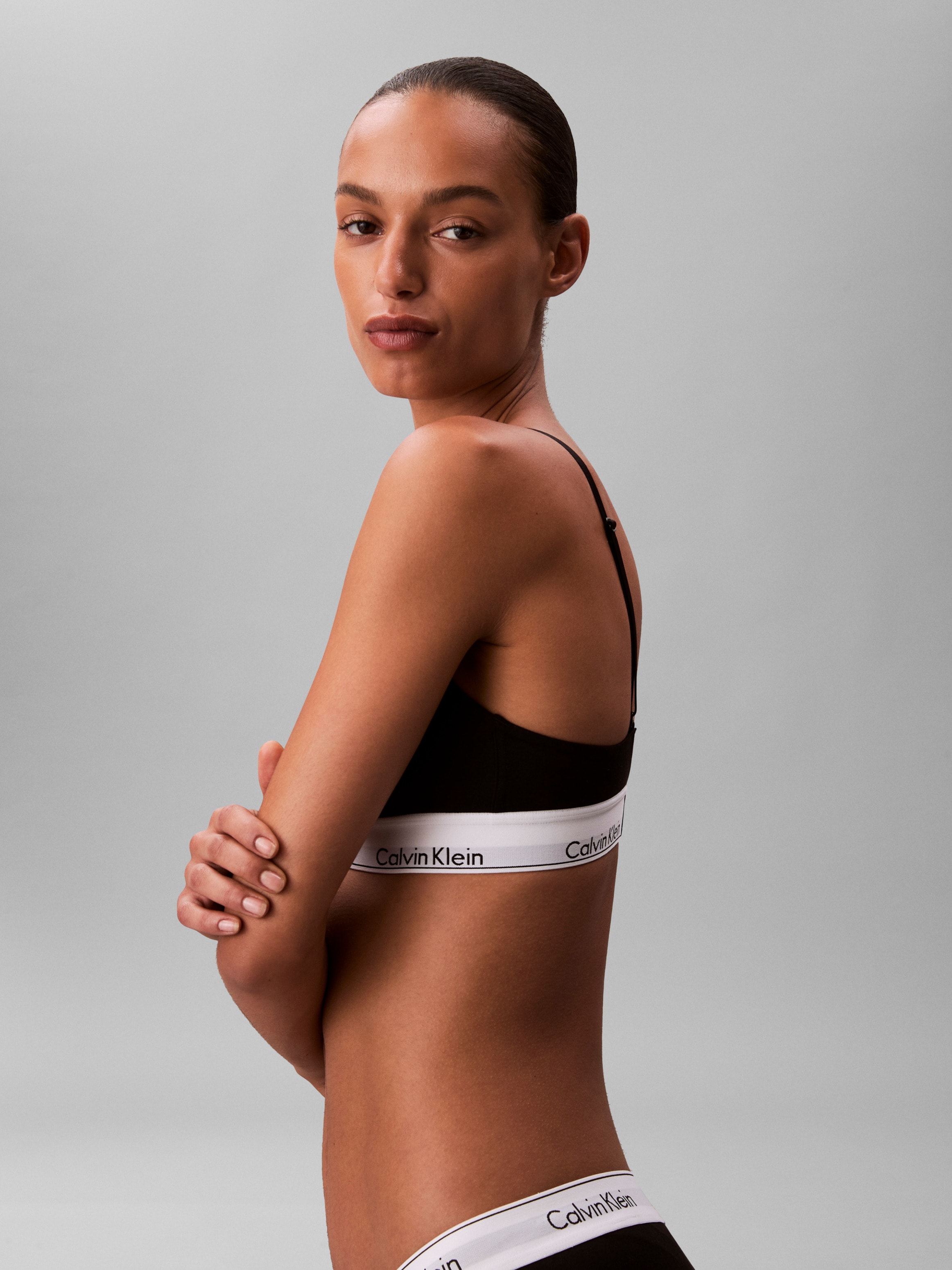Calvin Klein Underwear Triangel-BH »LGHT LINED TRIANGLE« mit CK-Logo am Bund