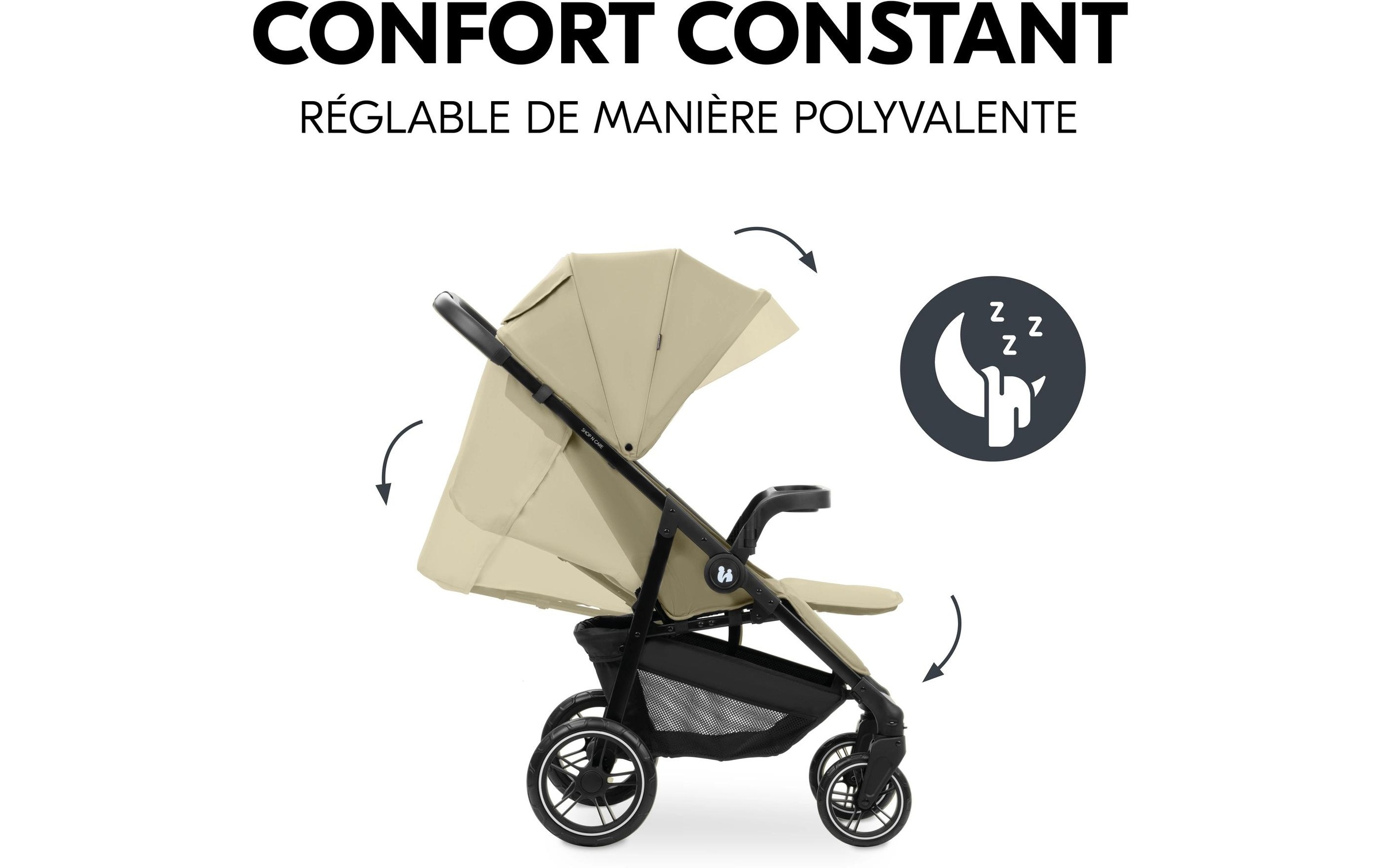 Hauck Poussette pour enfants »Shop N Care Travel Set« 25 kilos