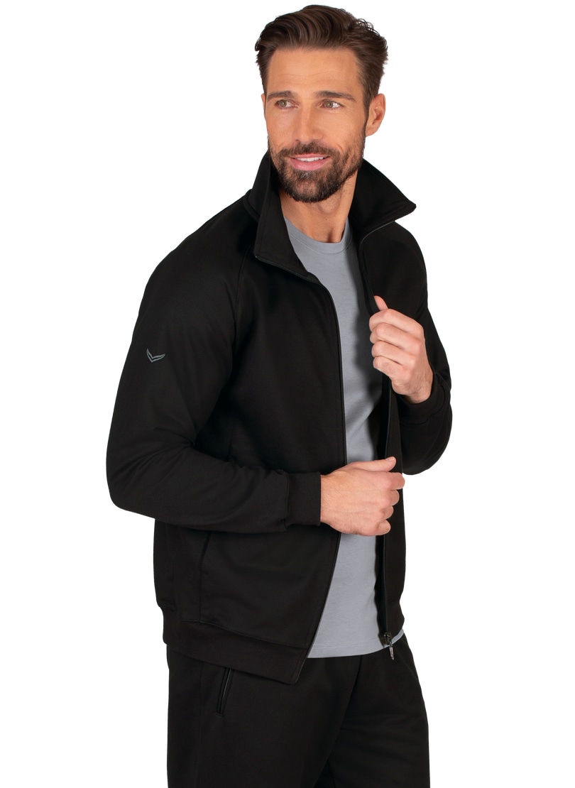 Trigema Veste sweat »TRIGEMA Raglanjacke aus Sweat-Qualität« 1 cuis