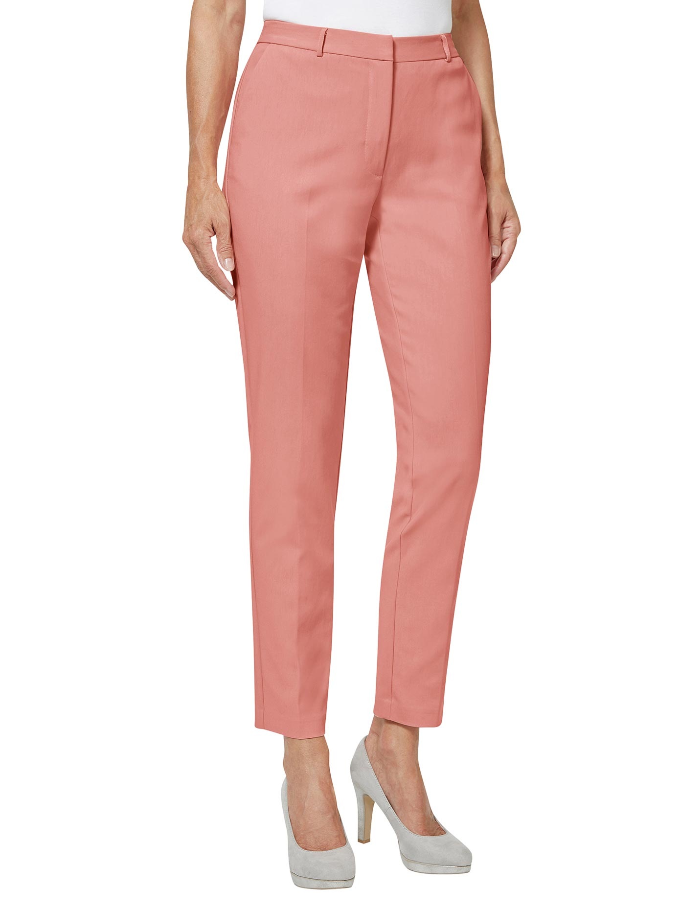 Hose in elastischer Baumwoll-Satin-Qualität