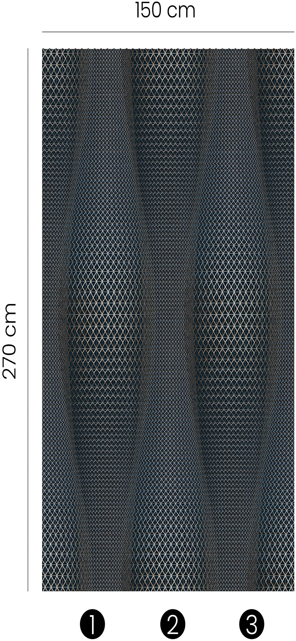 Fashion for walls Papier peint photo »Pillar« Phthalate frei