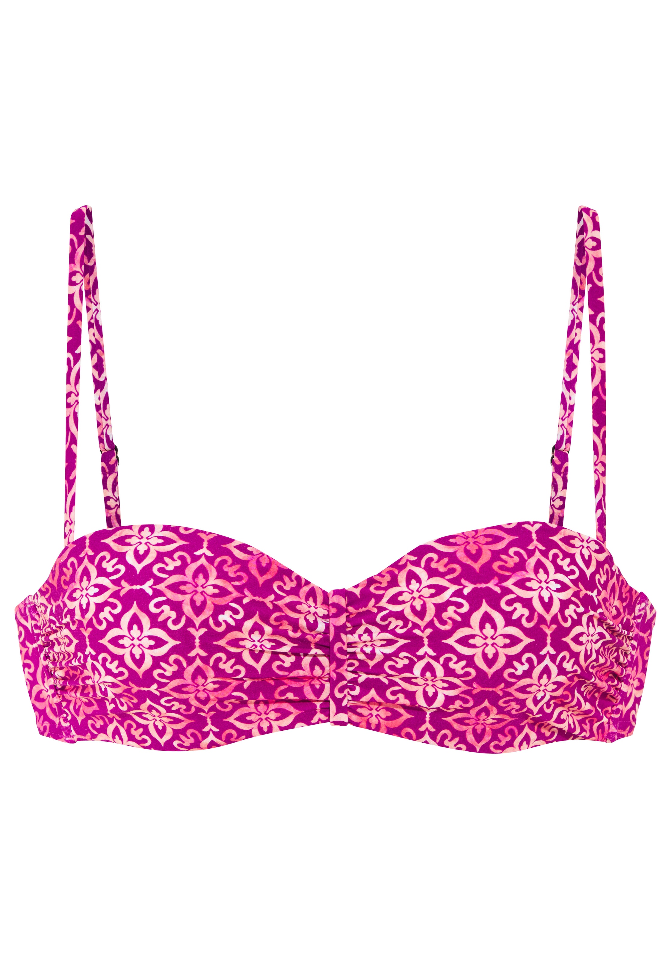 Vivance Bügel-Bandeau-Bikini-Top »Cheerio« mit stylischem Allover-Print