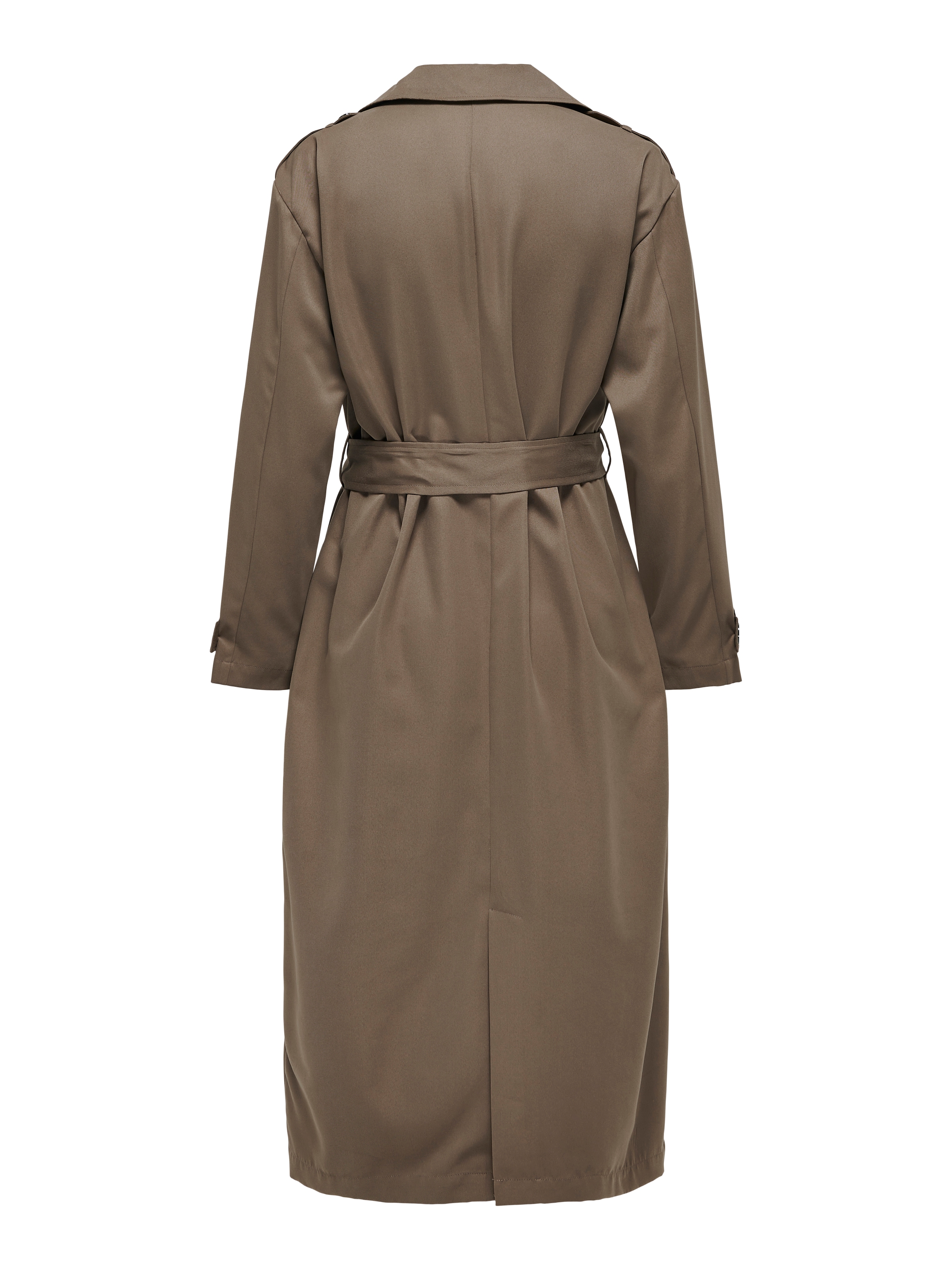 ONLY Trenchcoat »ONLLINE X-LONG TRENCHCOAT OTW NOOS« mit Bindegürtel an der Taille - 2 Seitentaschen