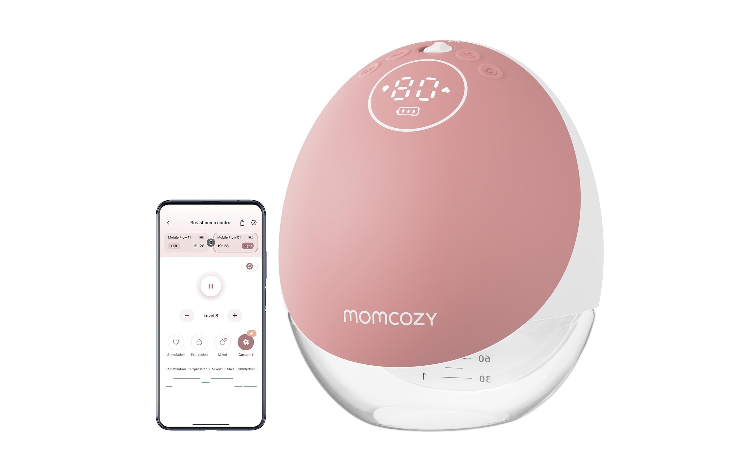 Momcozy Elektrische Milchpumpe »M9 Einzel Elektrisch«