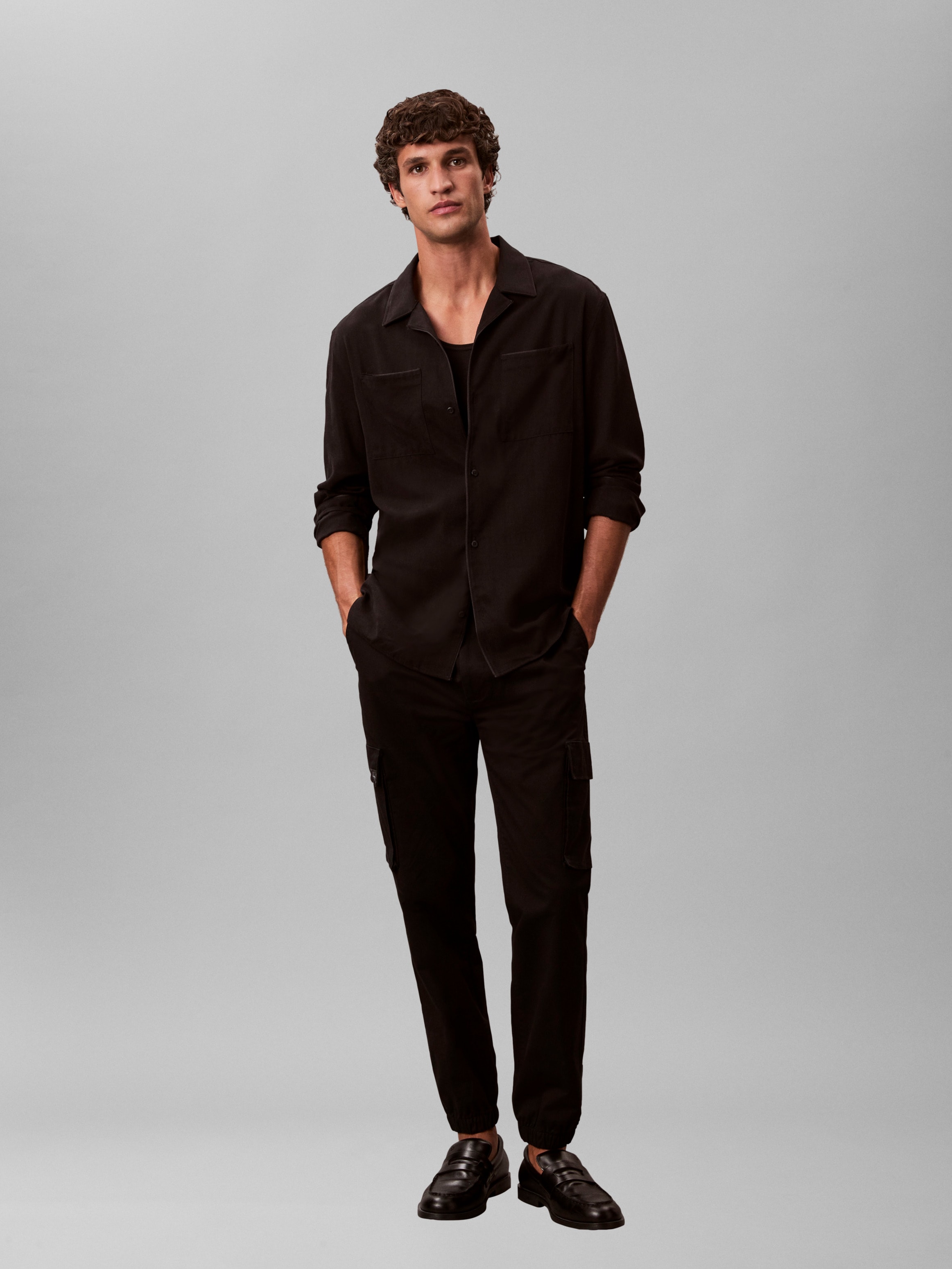 Image of Calvin Klein Jeans Cargohose elastischer Bund, Skinny fit, Cargotaschen