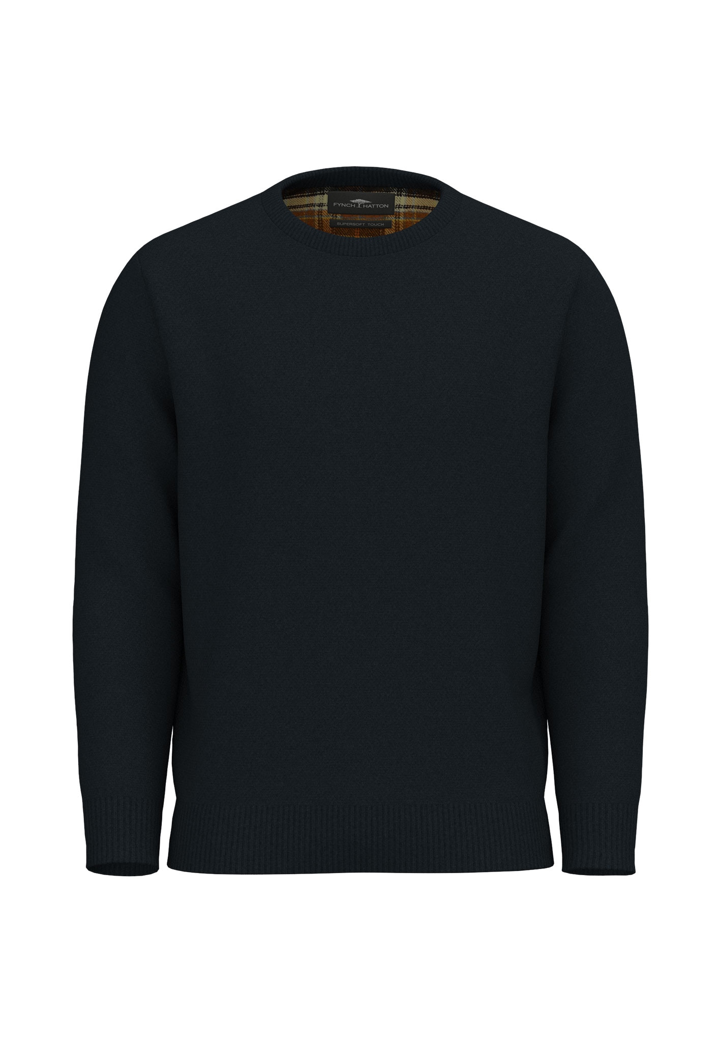 FYNCH-HATTON Strickpullover, mit Rippbündchen