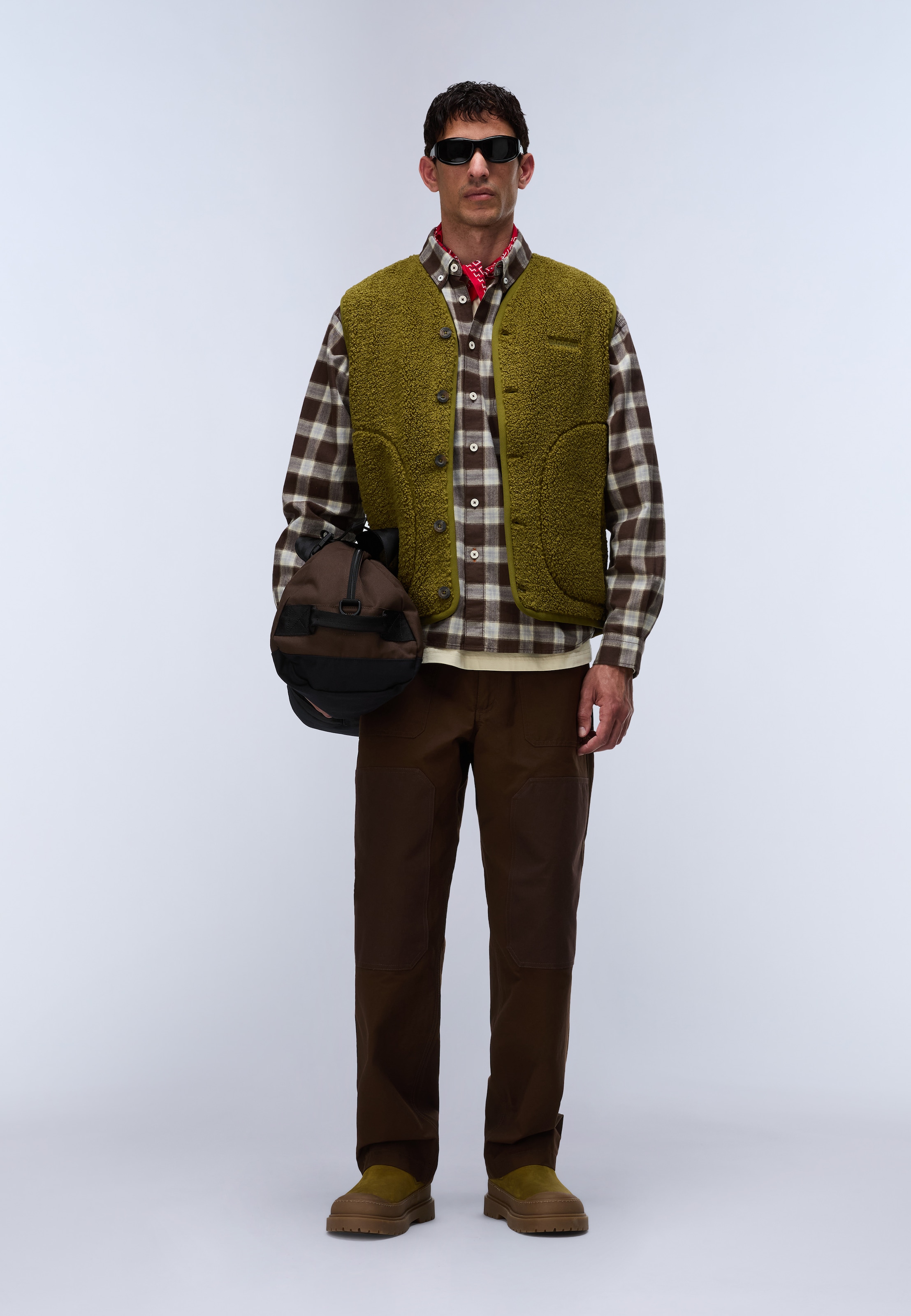 Napapijri Karohemd »G-EOS LS FLANNEL CHECK CIB« sportlicher Stil, aus Baumwolle, auch in grossen Grössen