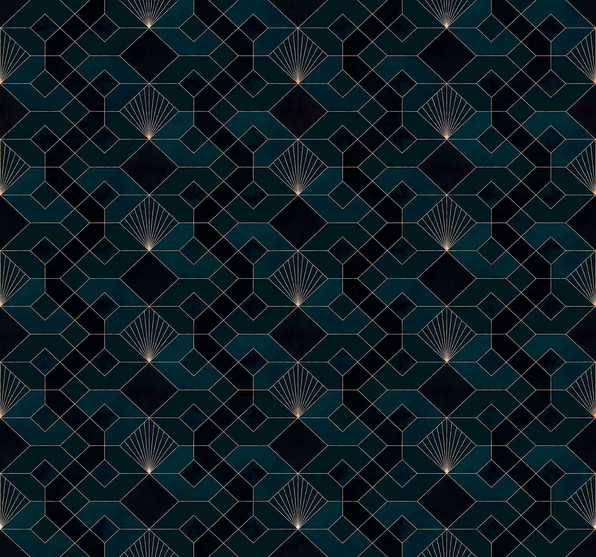 Image of Komar Vliestapete "Digitaldruck Vlies - Coquilles Mer - Grösse 300 x 280 cm" bedruckt glatt Wohnzimmer, Schlafzimmer